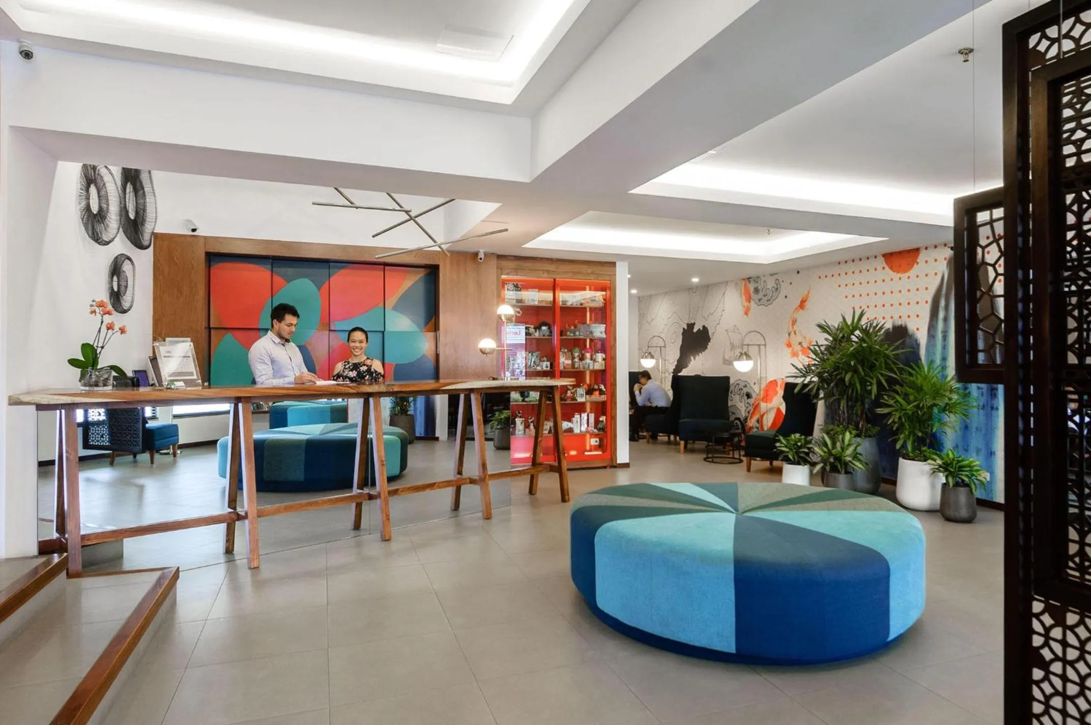 Lobby or reception in Isla Verde Hotel