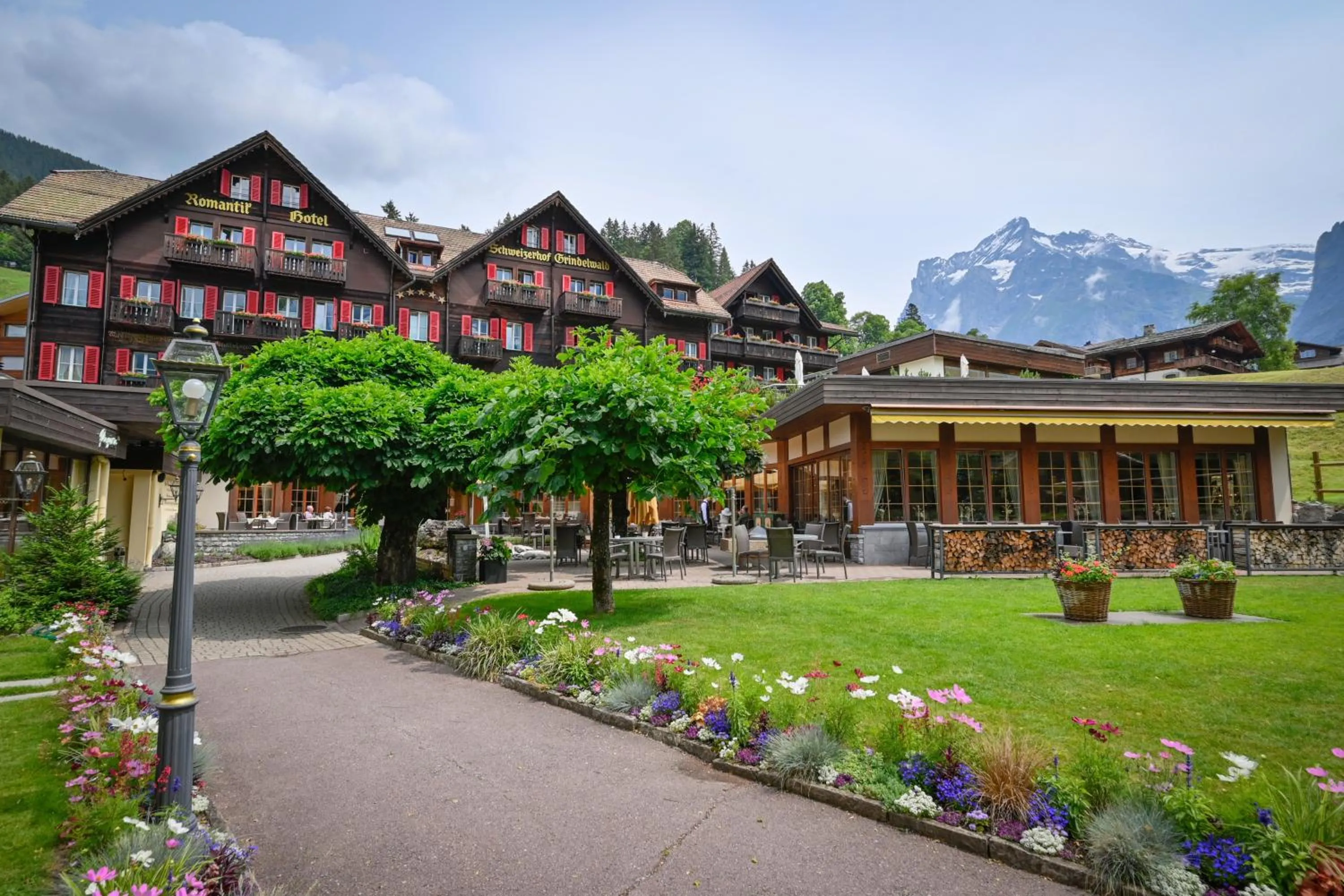 Property building in Romantik Hotel Schweizerhof