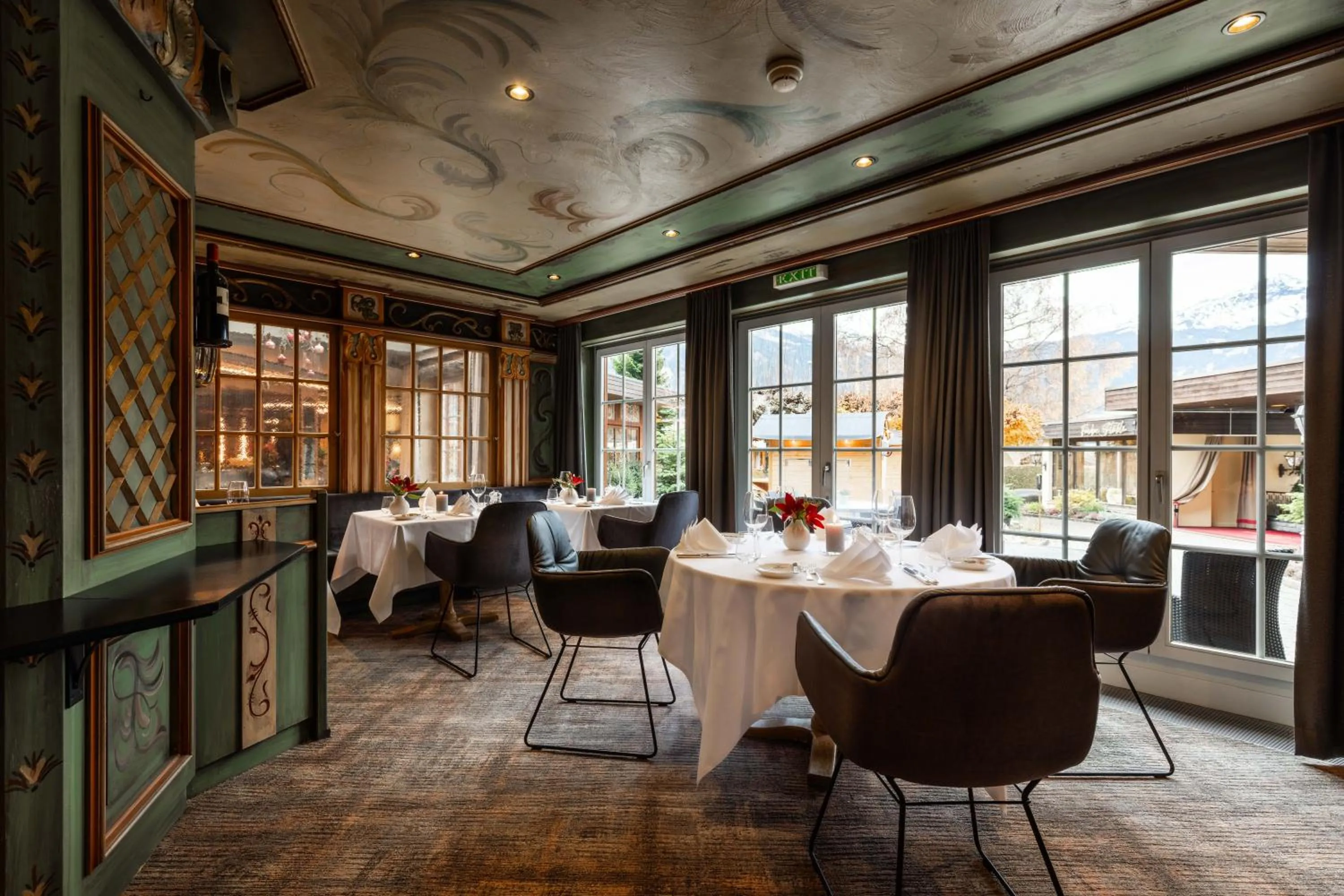 Restaurant/places to eat in Romantik Hotel Schweizerhof