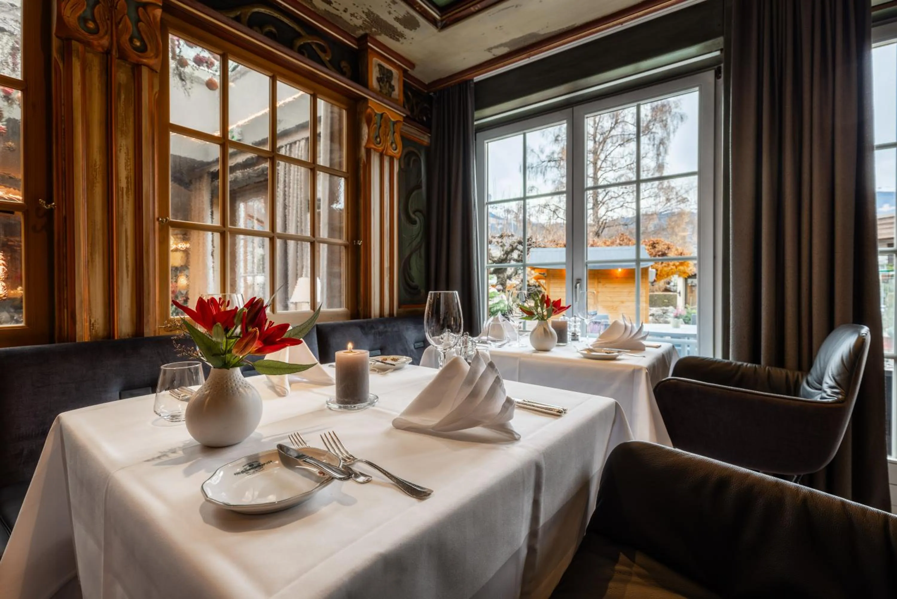 Restaurant/places to eat in Romantik Hotel Schweizerhof