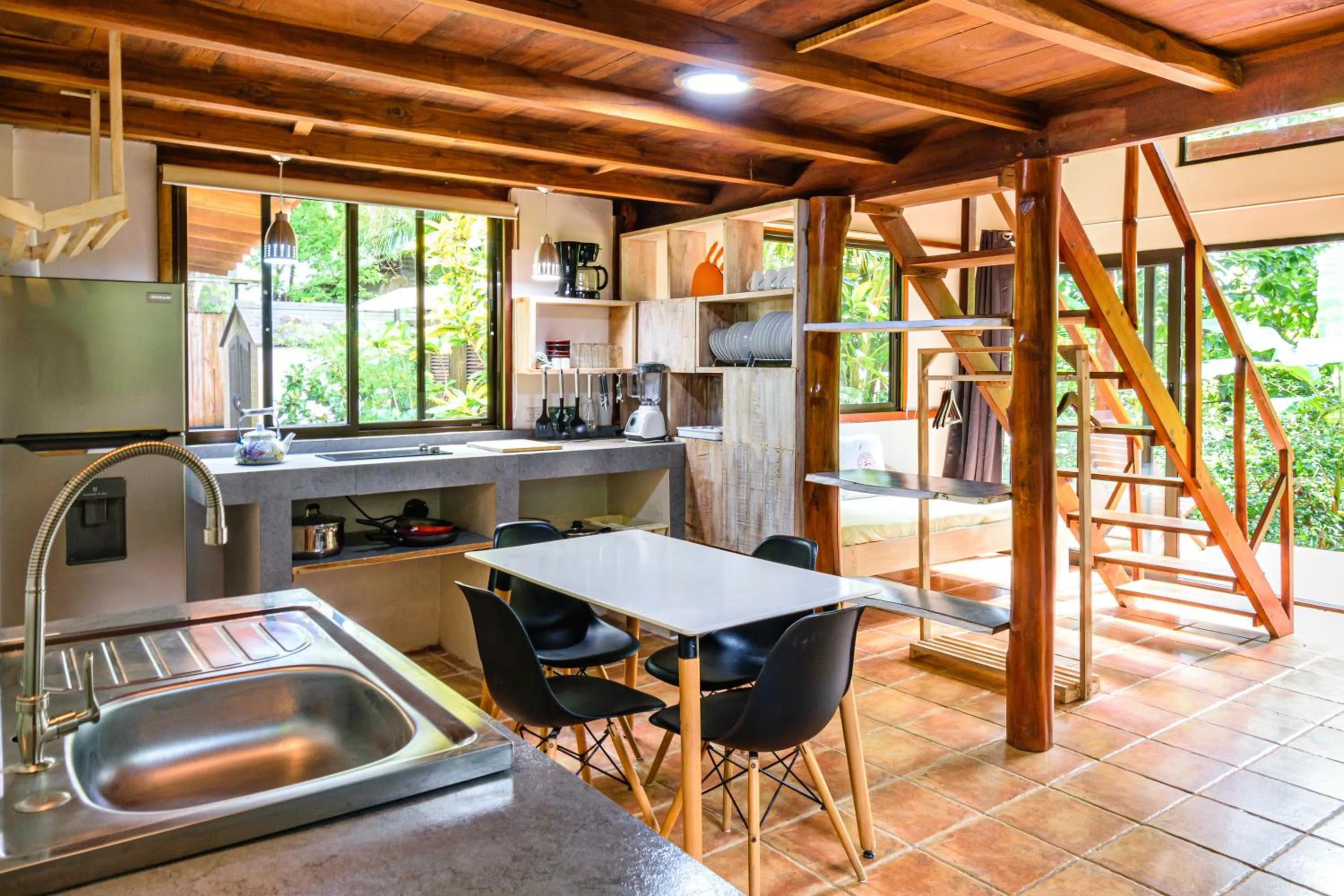 Bungalow with Garden View in Funky Monkey Lodge