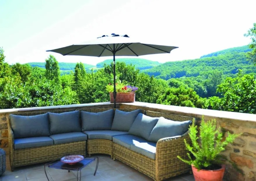 Natural landscape in Chambre d'hôtes A la clé des champs Varen