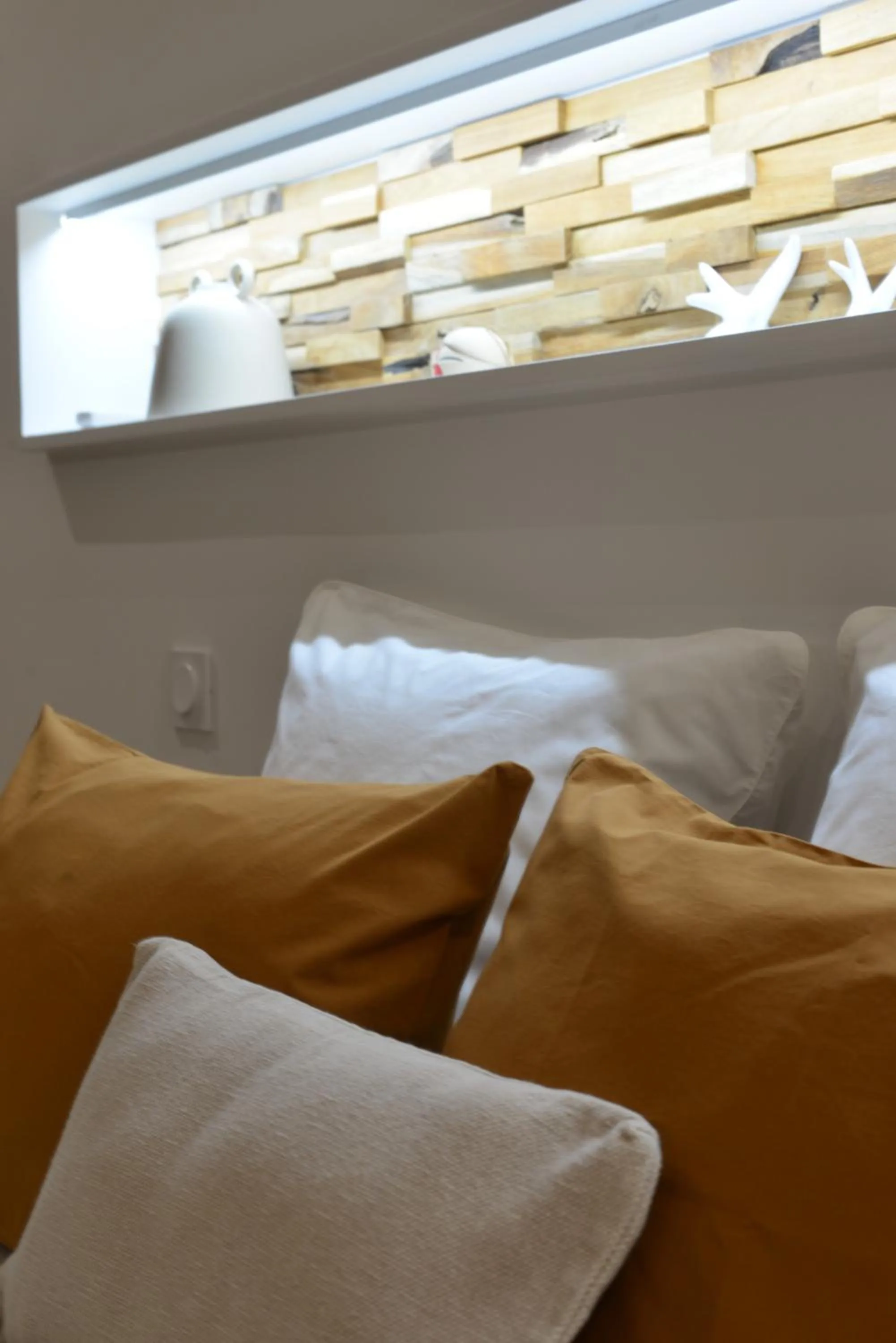 Bed in Chambre d'hôtes A la clé des champs Varen