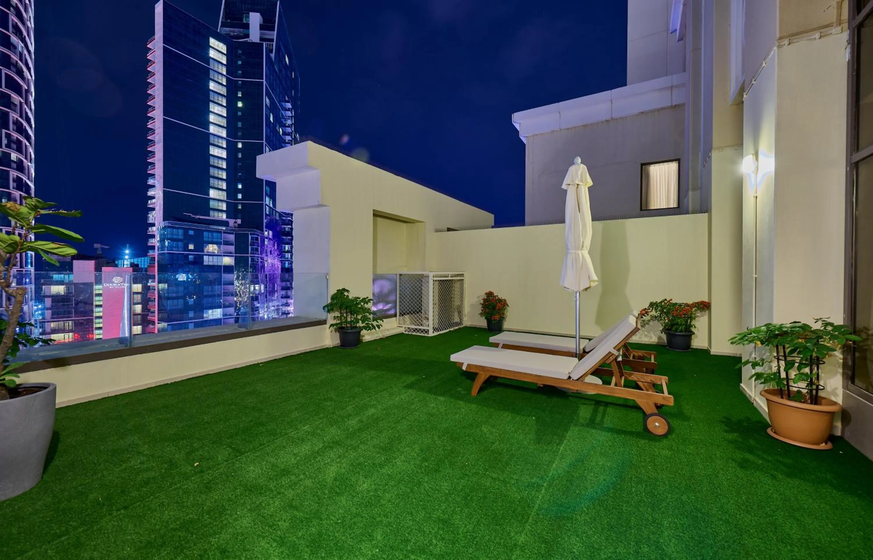 Balcony/Terrace in Ramada Hotel, Suites and Apartments by Wyndham Dubai JBR