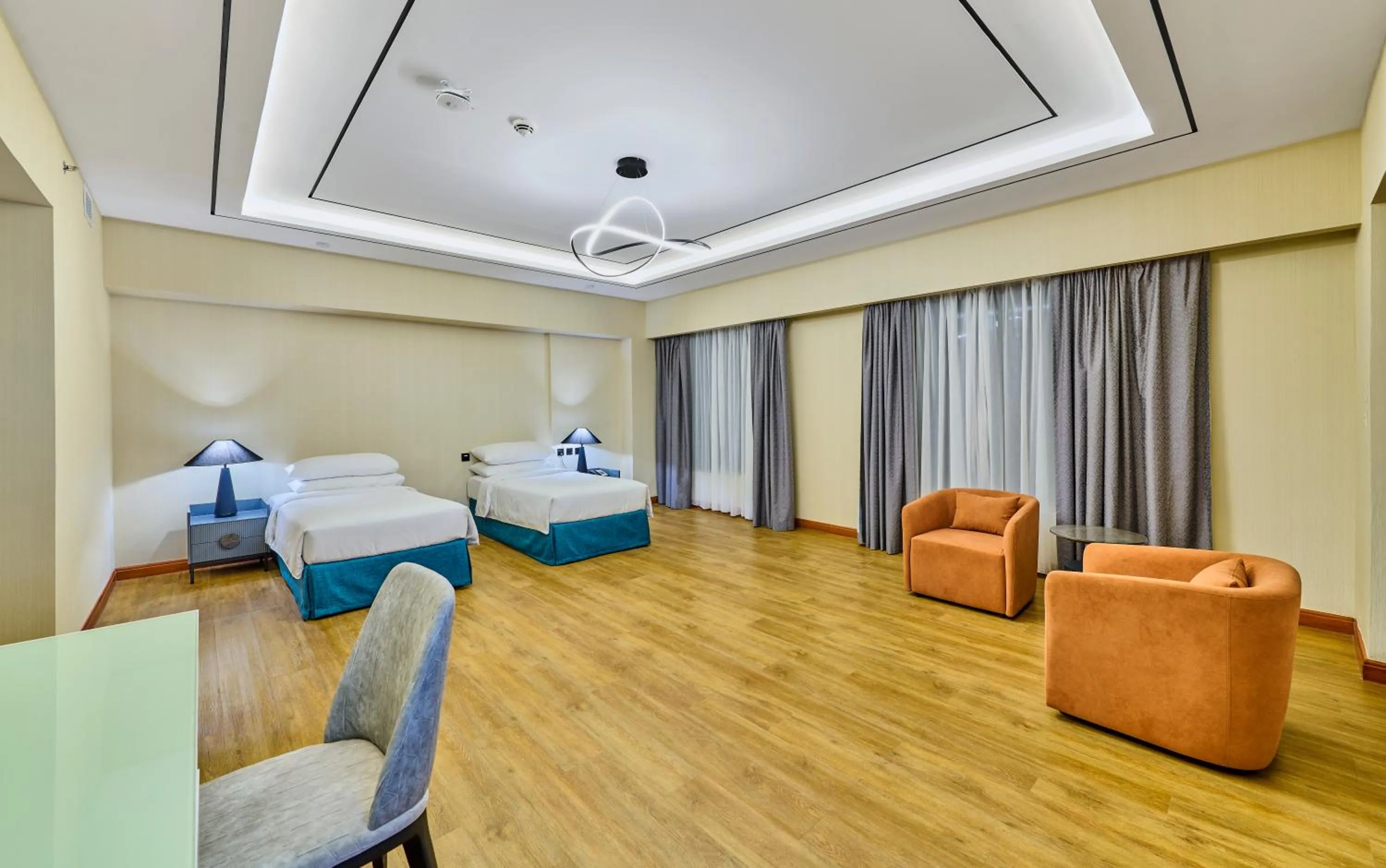 Bed in Ramada Hotel, Suites and Apartments by Wyndham Dubai JBR