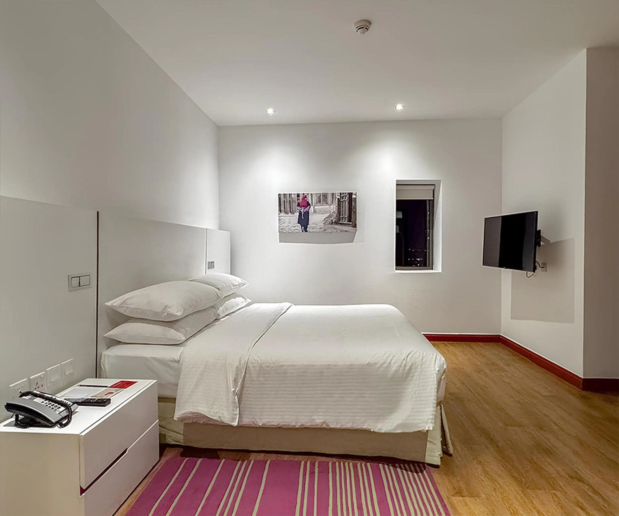 Bed in Ramada Hotel, Suites and Apartments by Wyndham Dubai JBR