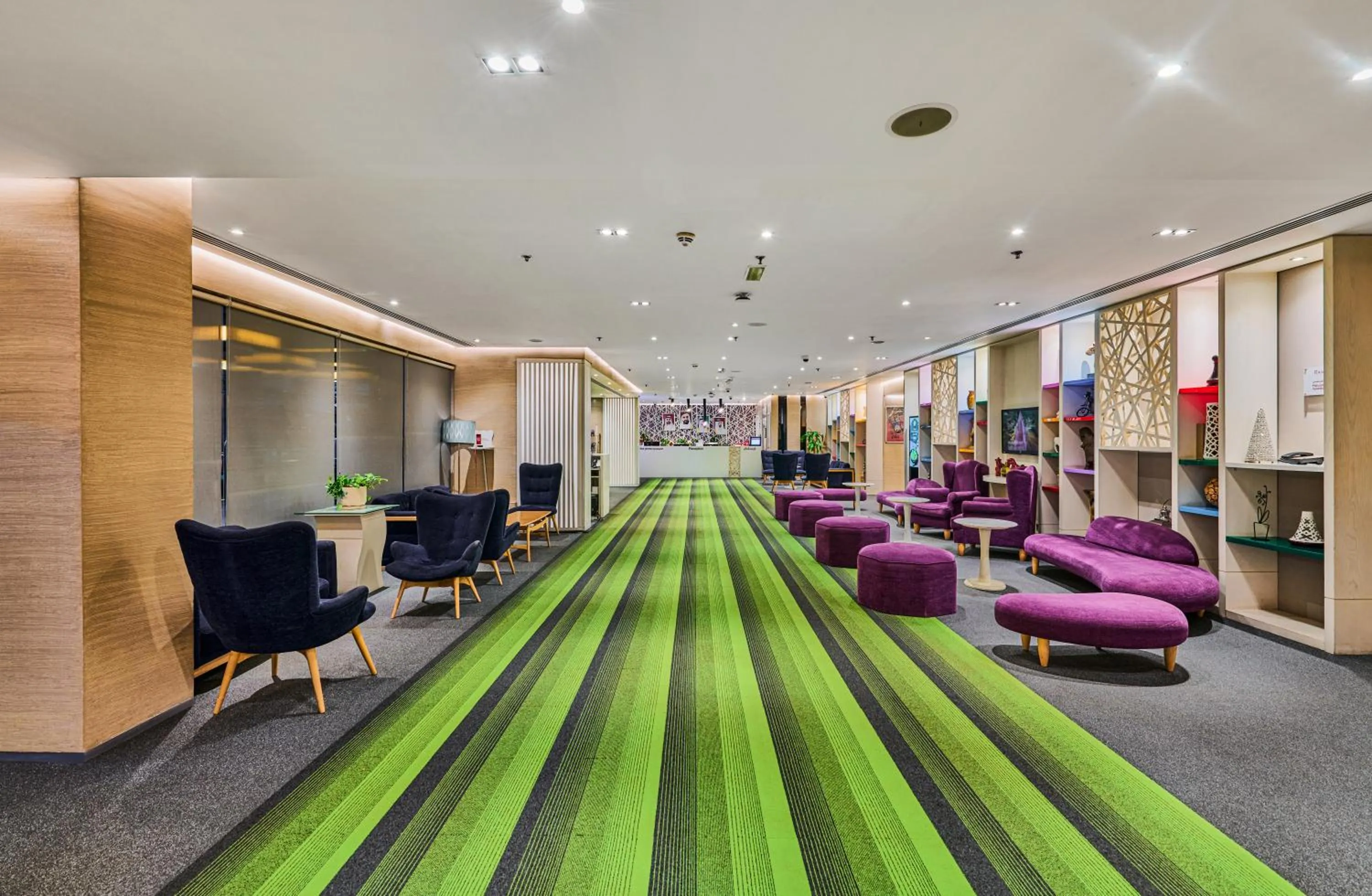 Lobby or reception in Ramada Hotel, Suites and Apartments by Wyndham Dubai JBR