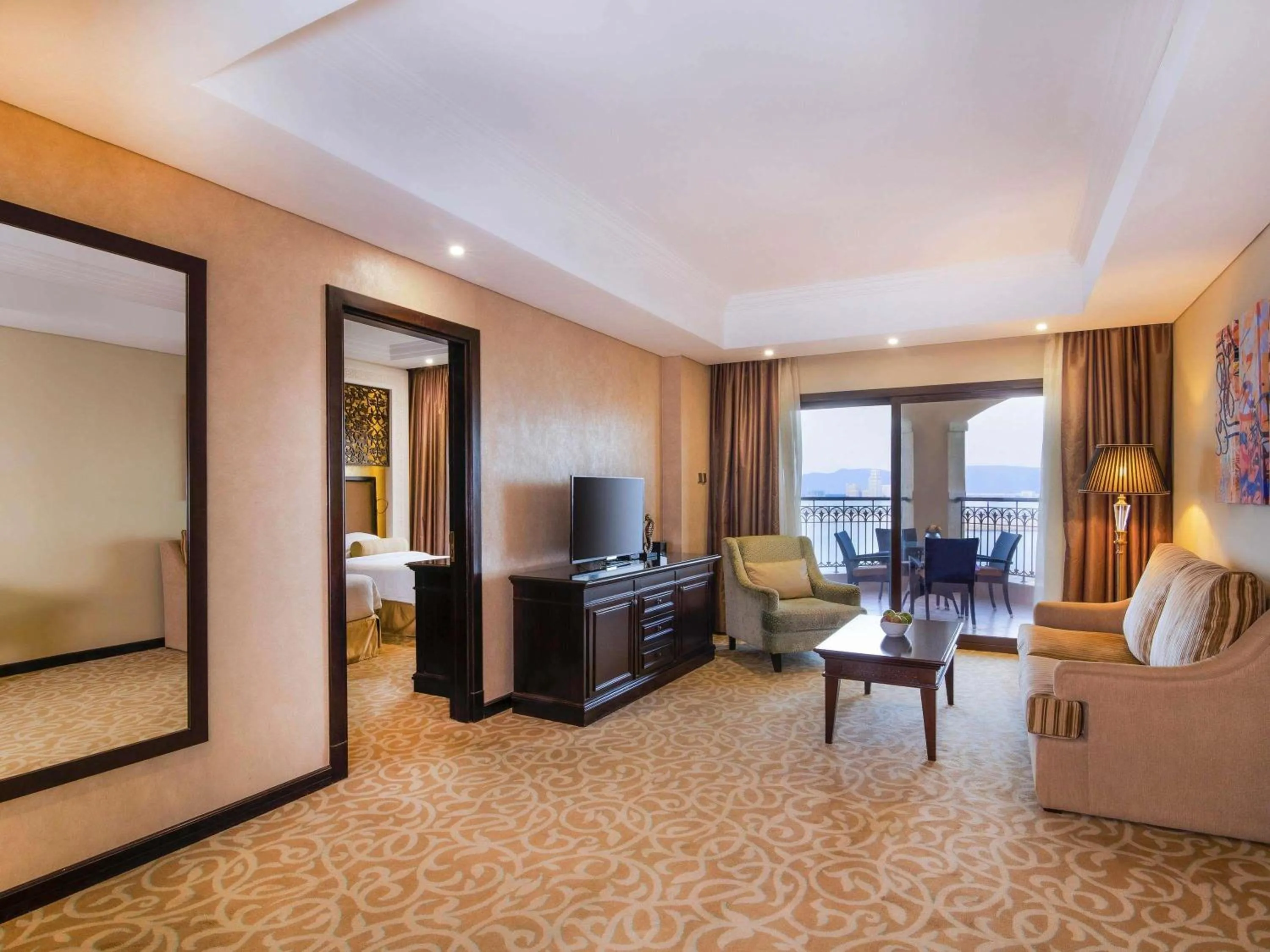 Bedroom in Pullman Resort Al Marjan Island