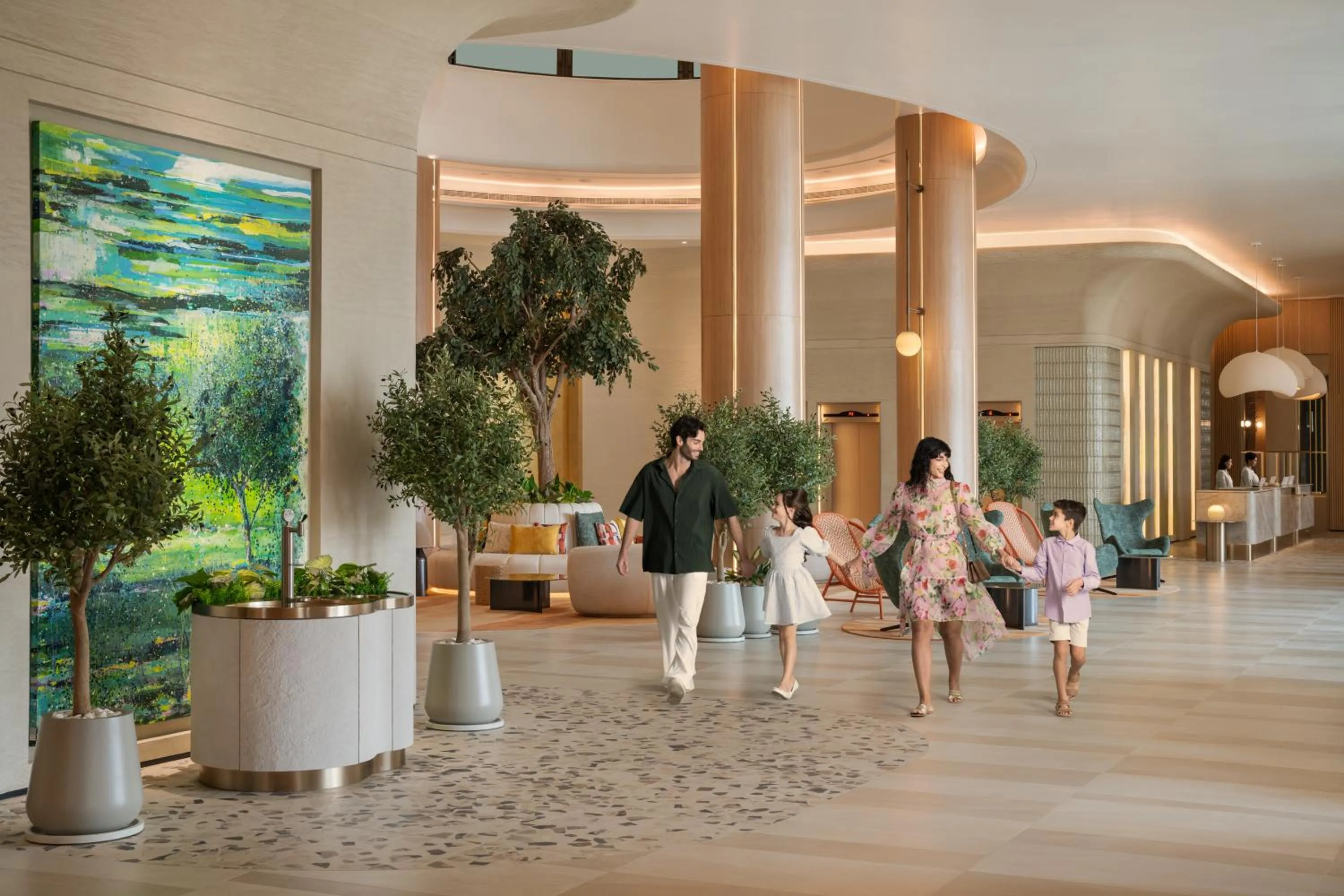 Lobby or reception in Pullman Resort Al Marjan Island