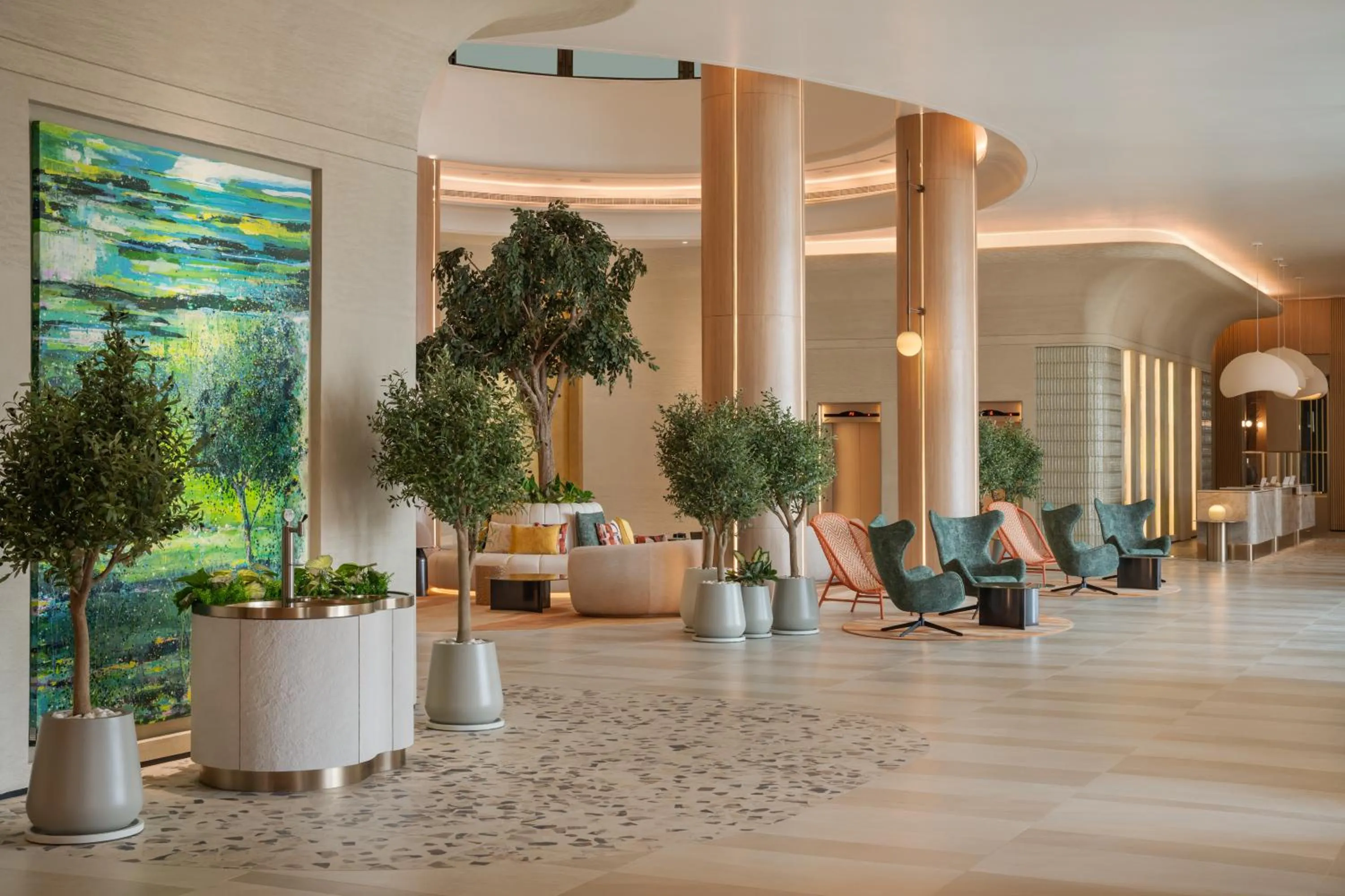 Lobby or reception in Pullman Resort Al Marjan Island