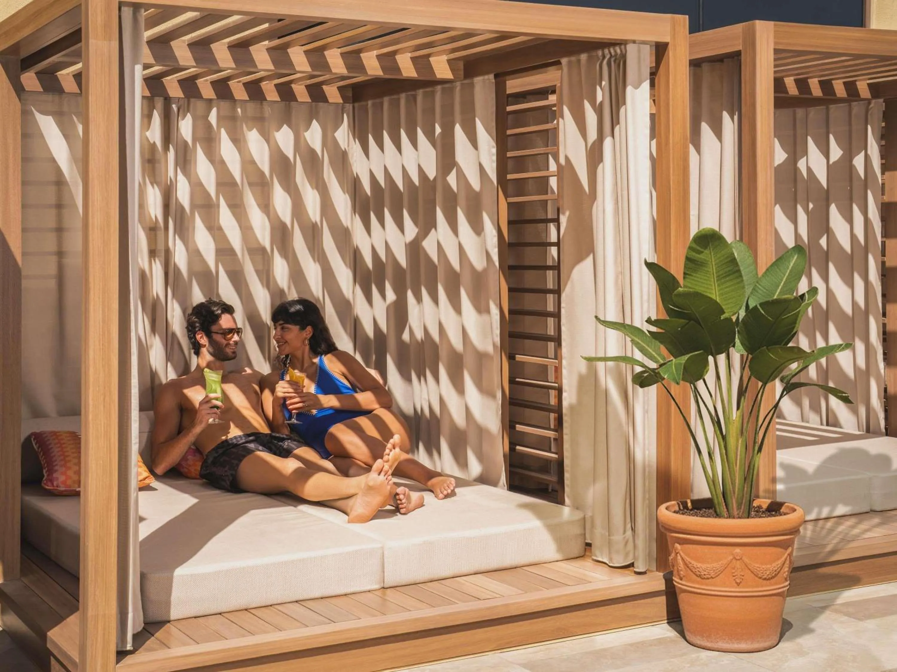 Pool view in Pullman Resort Al Marjan Island