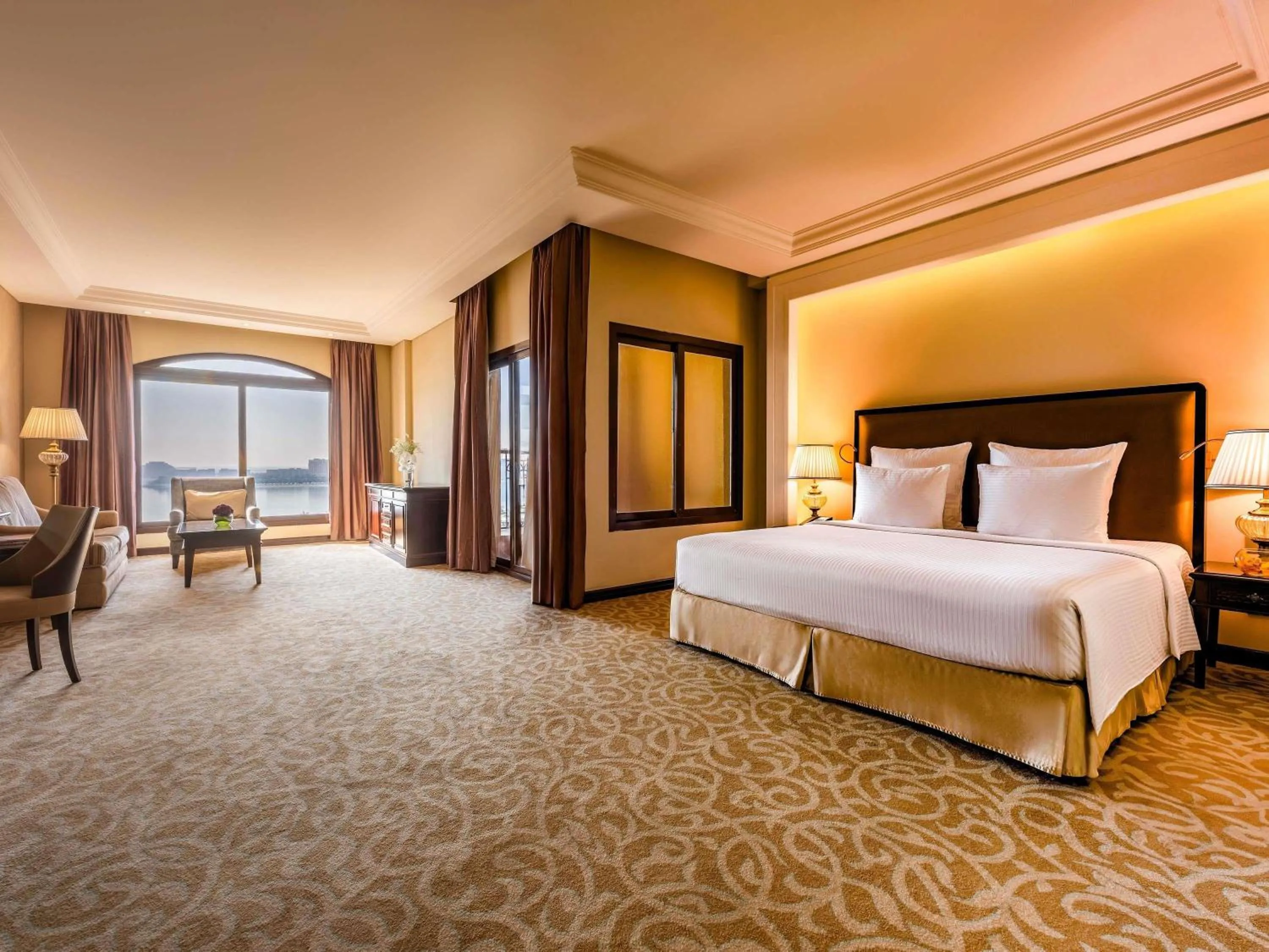 Bedroom, Bed in Pullman Resort Al Marjan Island