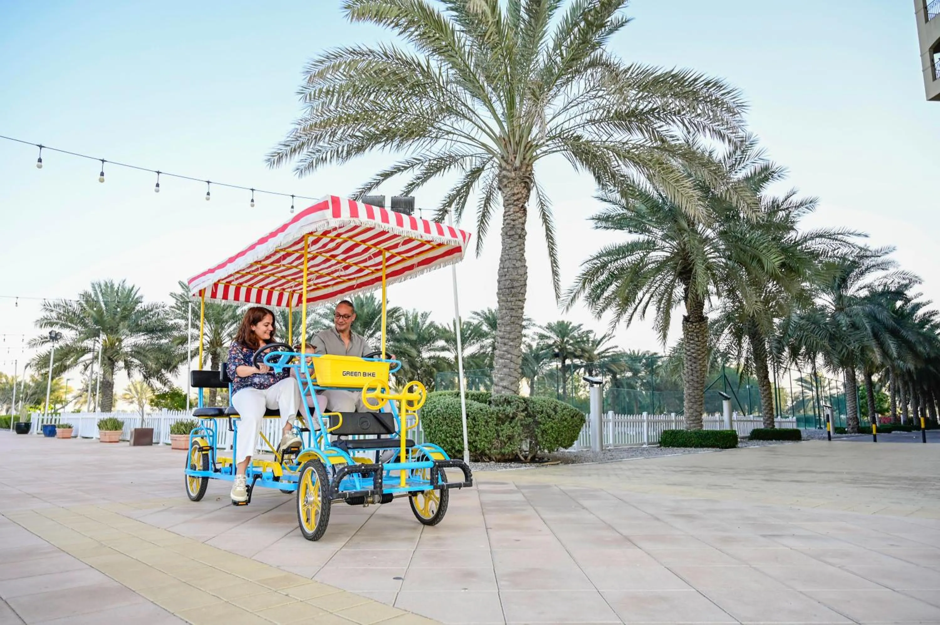 Cycling in Pullman Resort Al Marjan Island