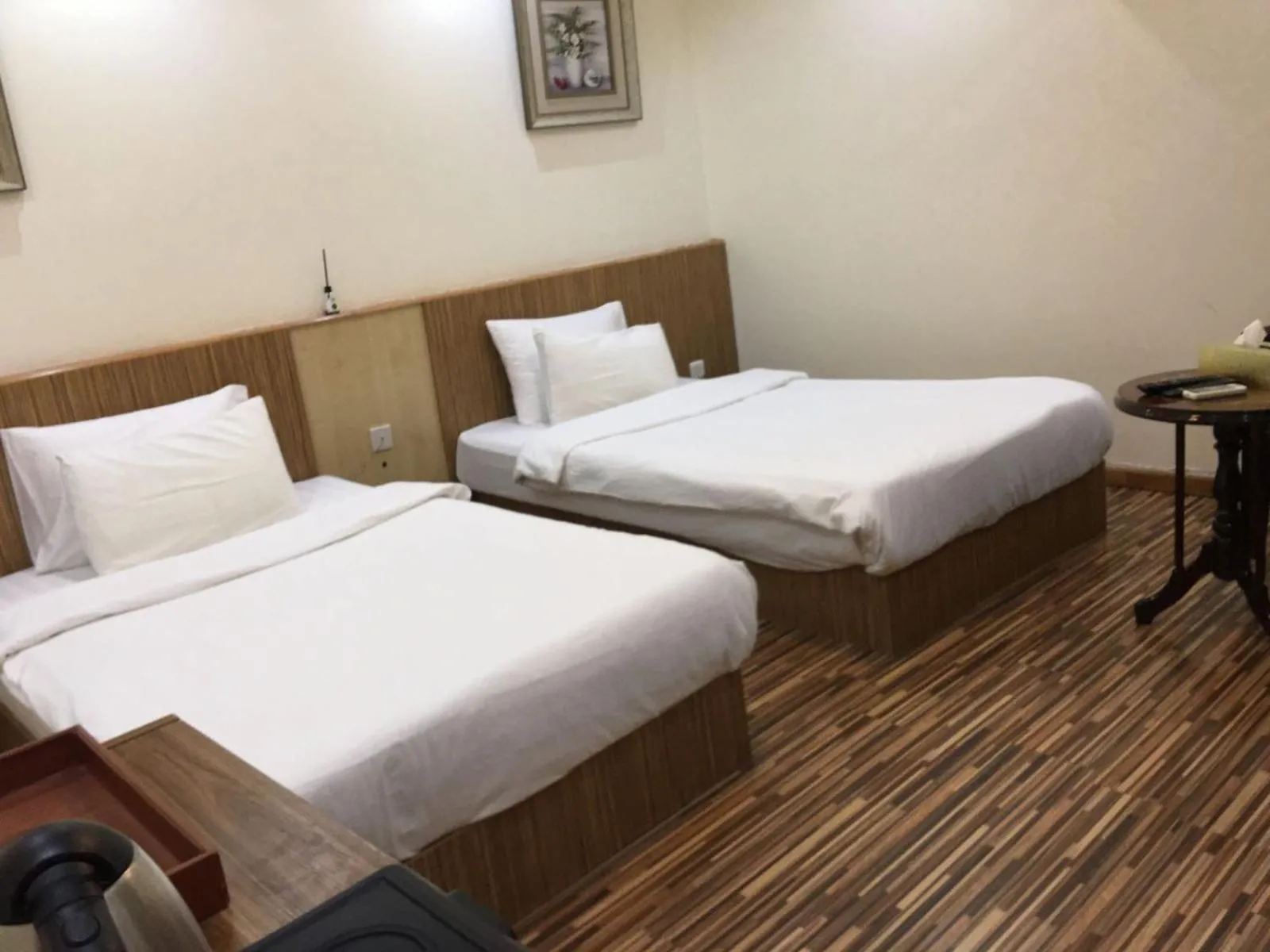 Bed in Palm Hotel