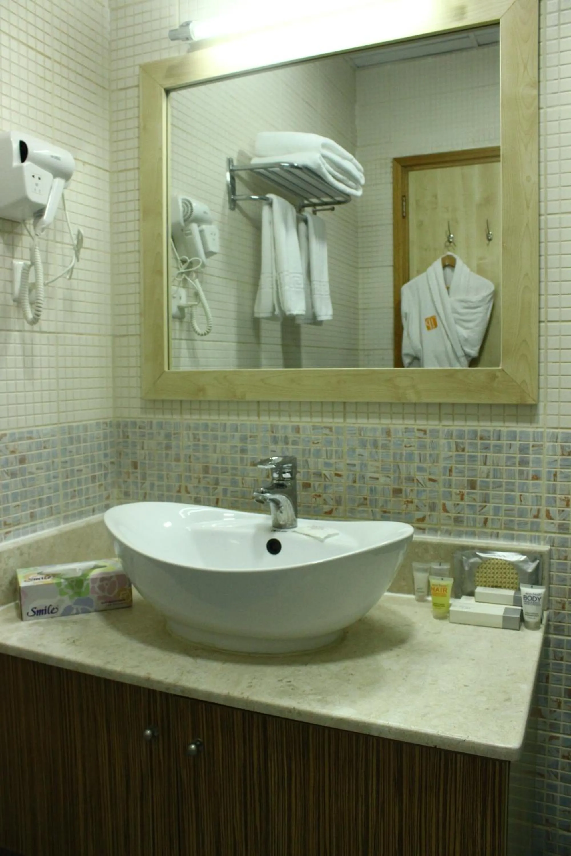 Bathroom in Palm Hotel
