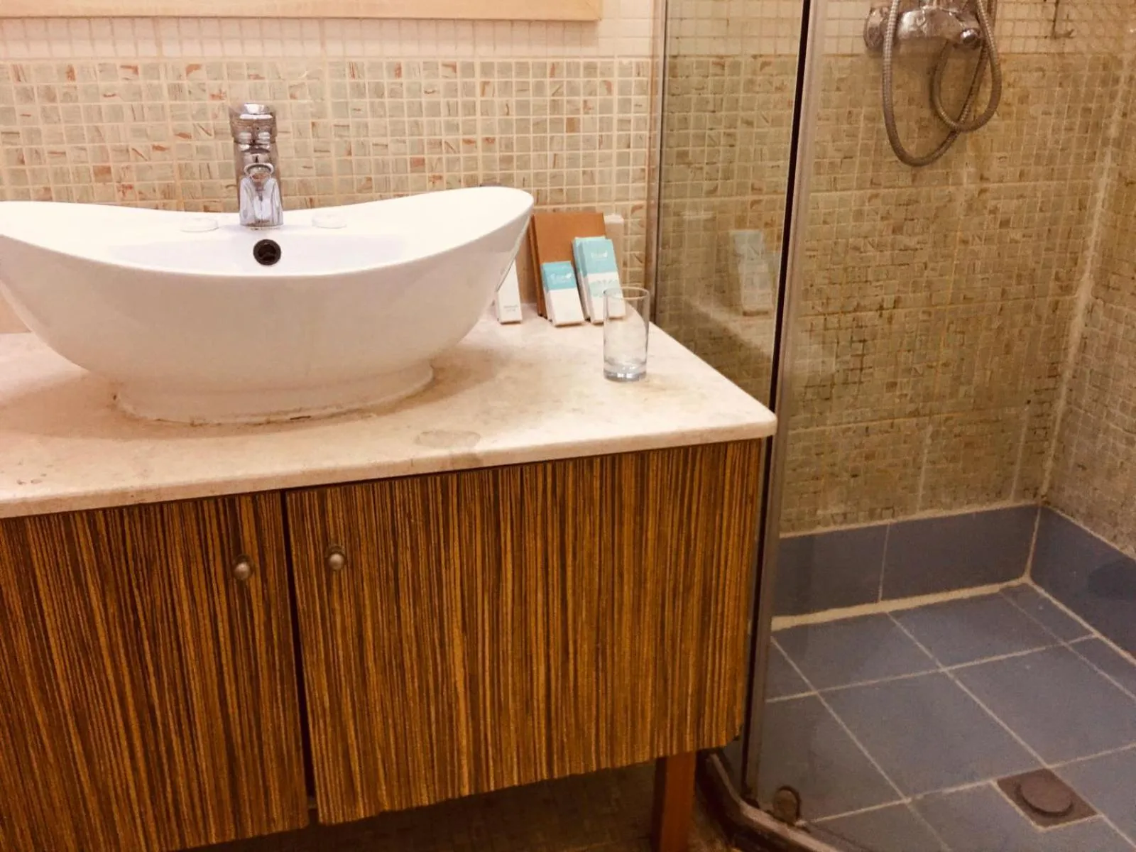 Shower in Palm Hotel
