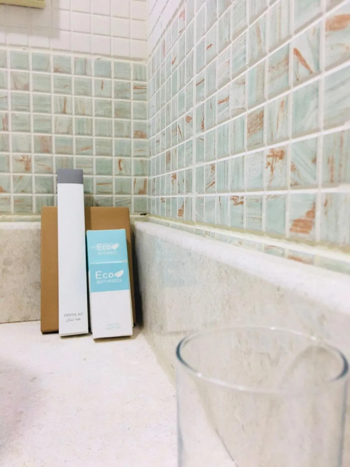 Bathroom in Palm Hotel