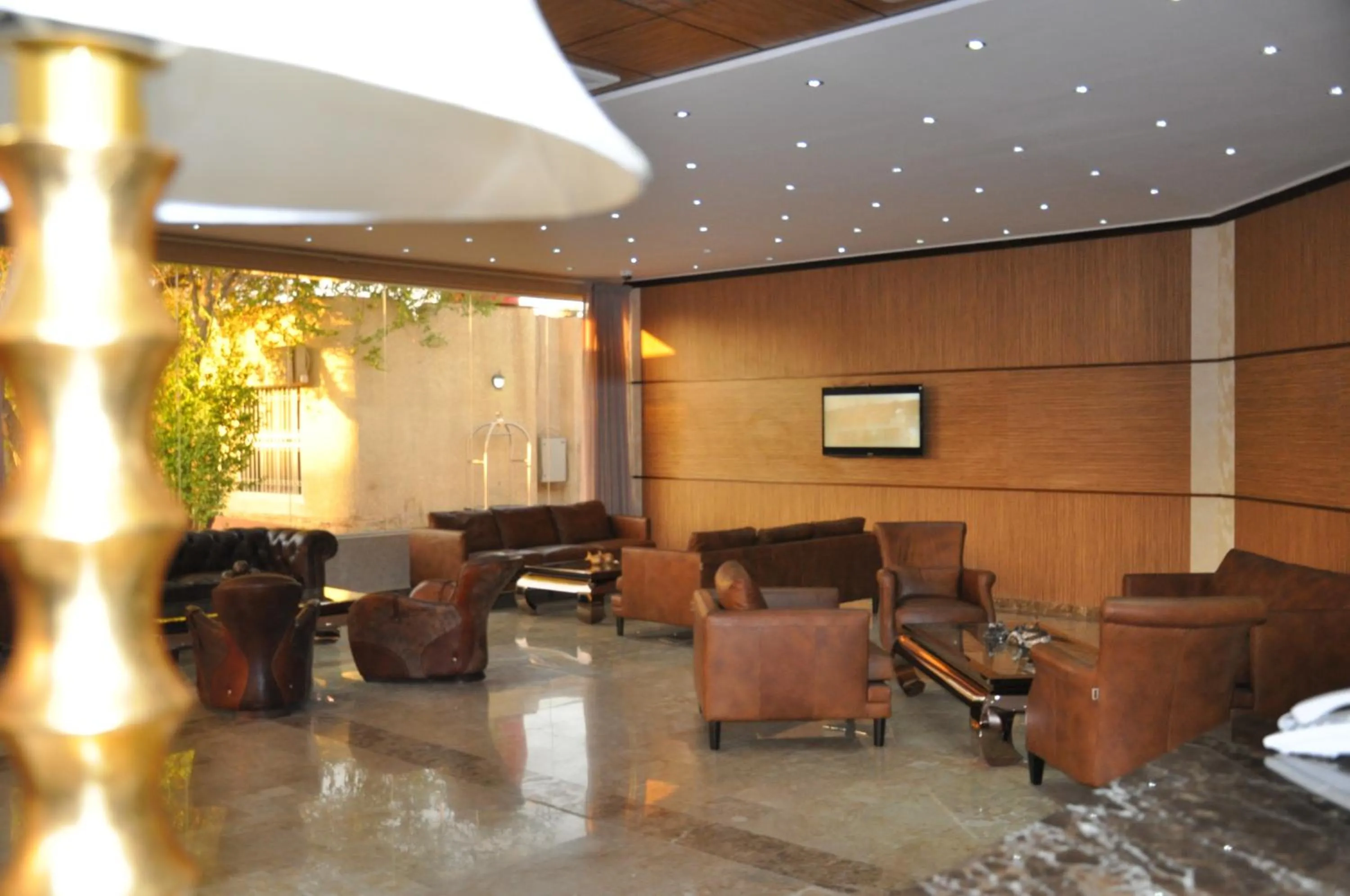 Lobby or reception in Palm Hotel