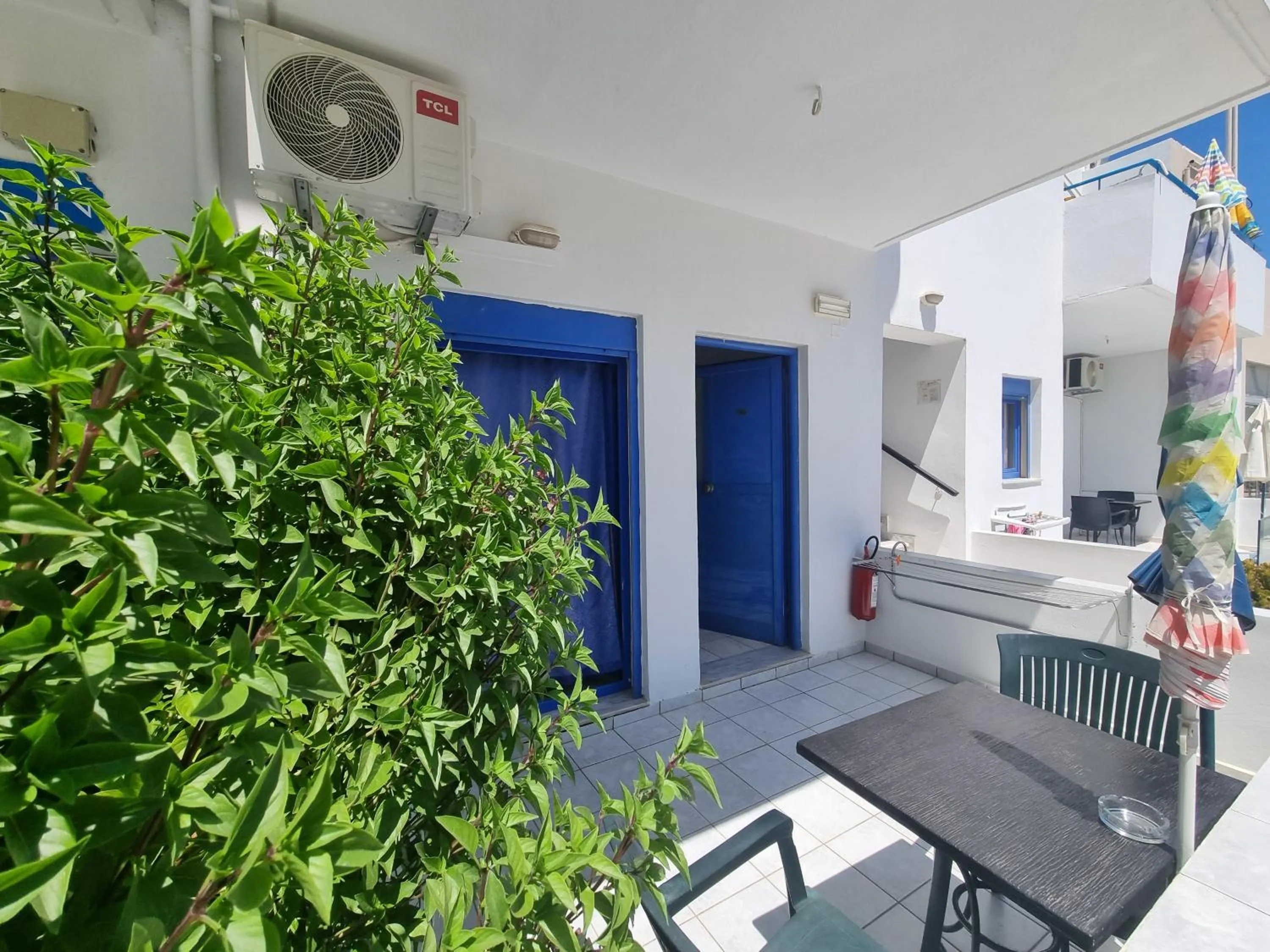 Balcony/Terrace in Leonidas Studios & Apartments