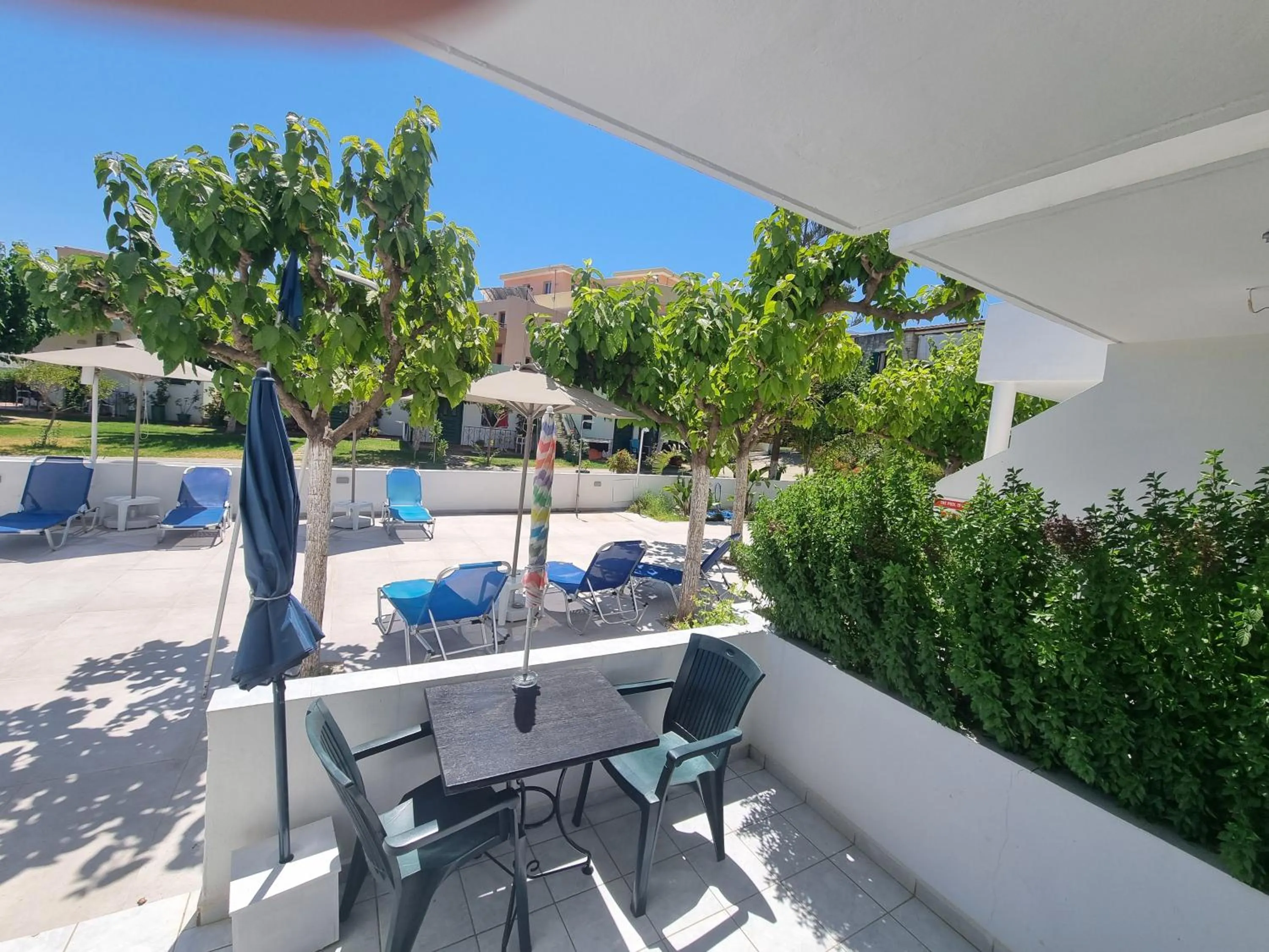 Balcony/Terrace in Leonidas Studios & Apartments