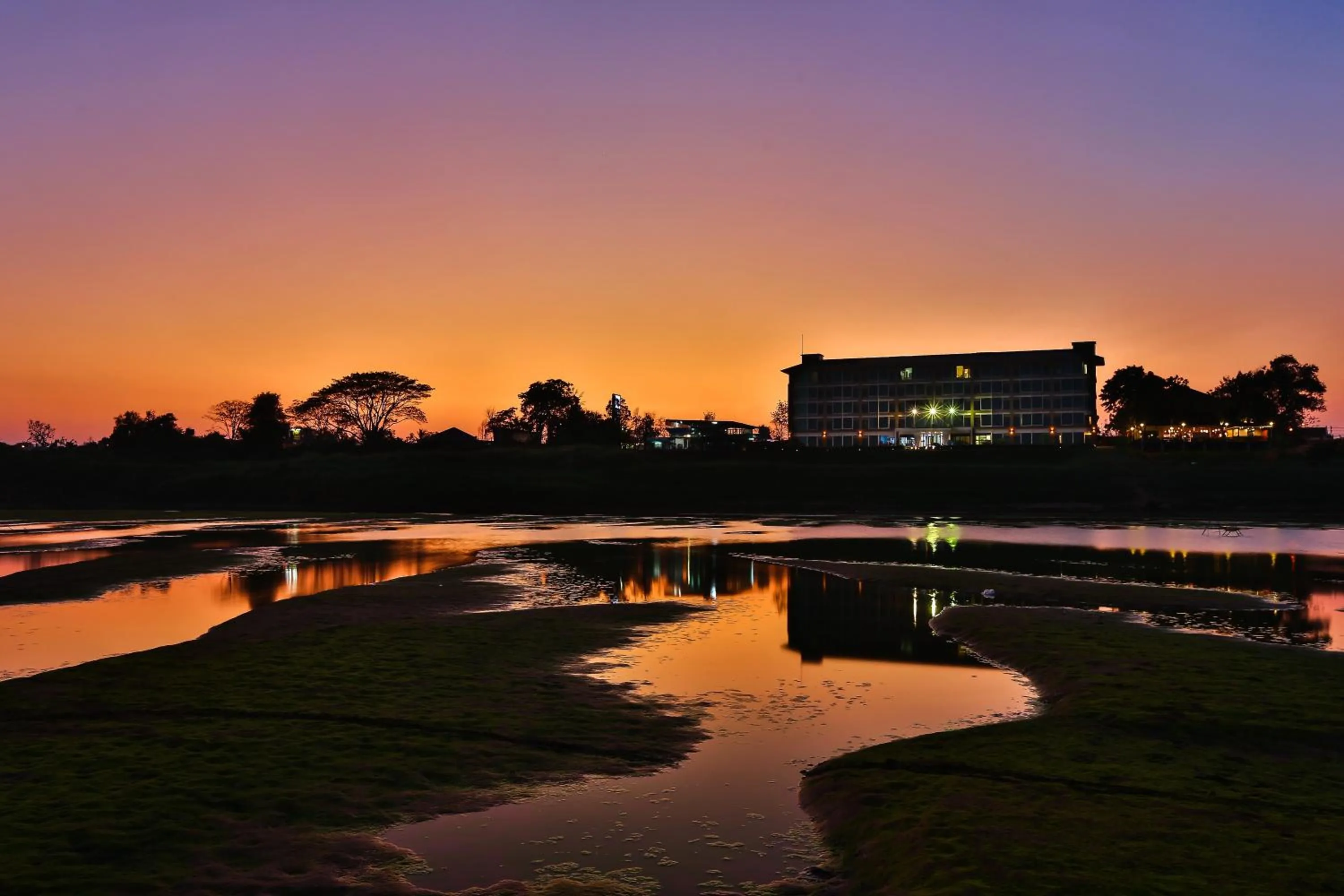Natural landscape in The River Hotel