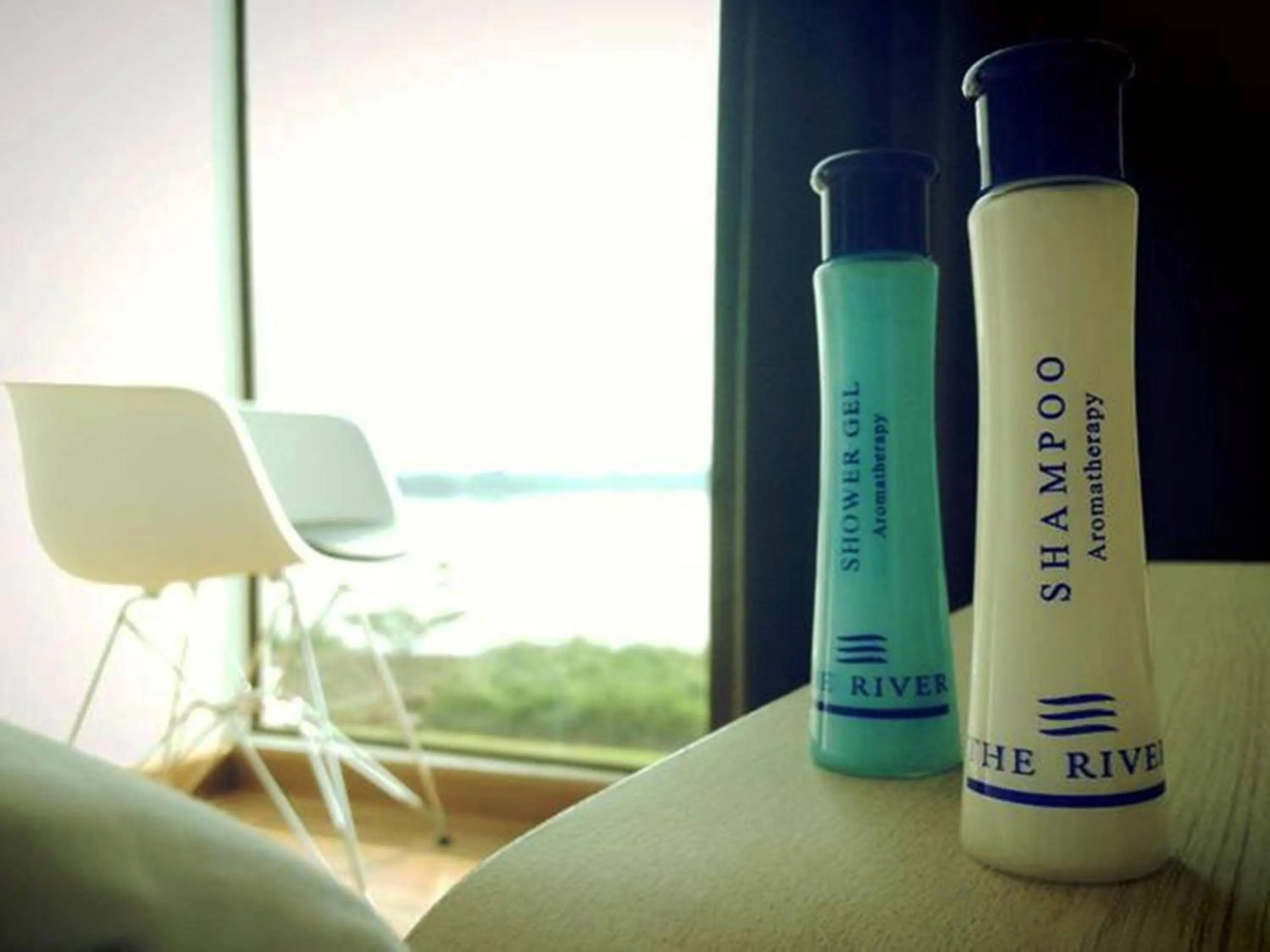 Shower in The River Hotel