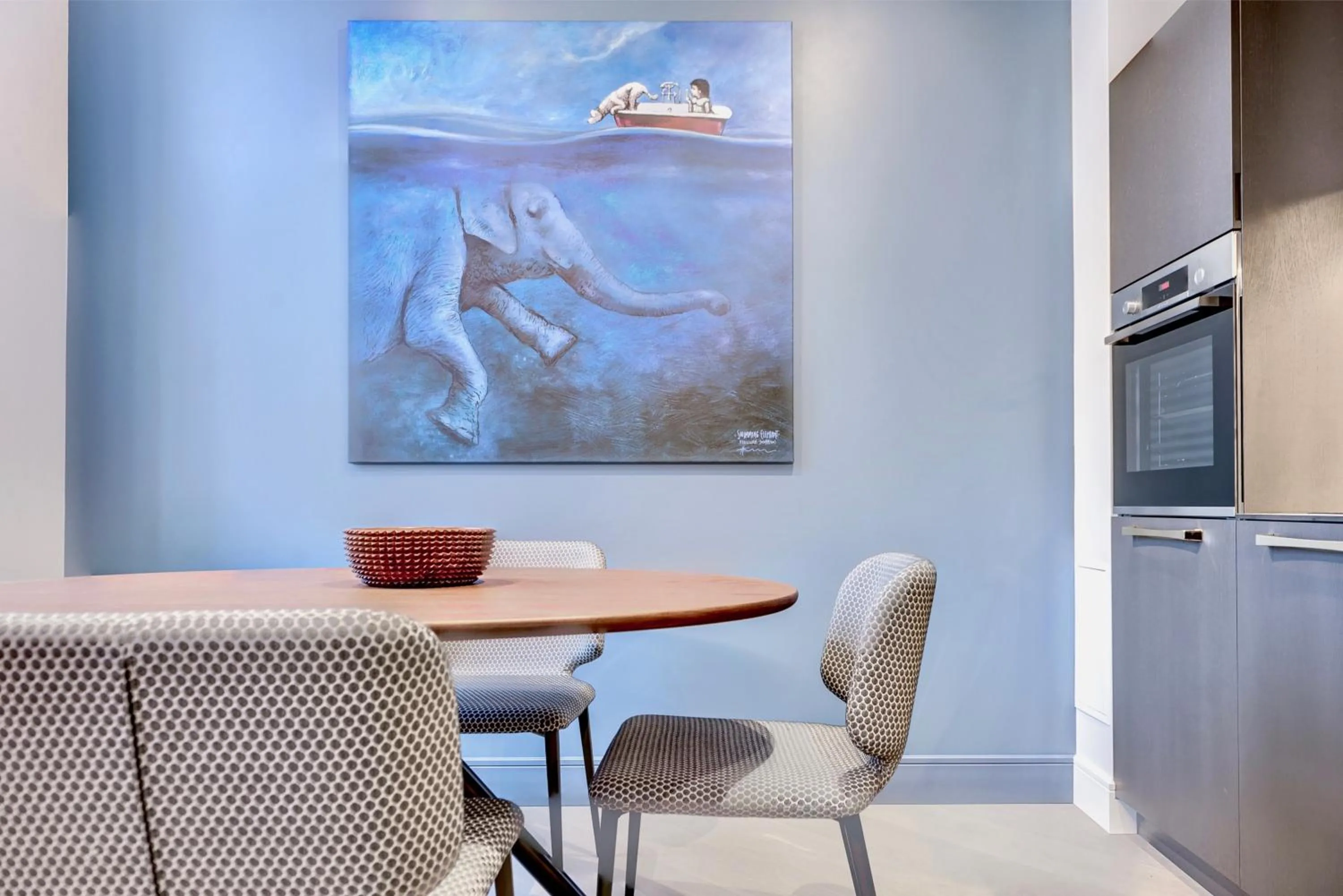 Dining area in Vilnius Apartments & Suites – Old Town