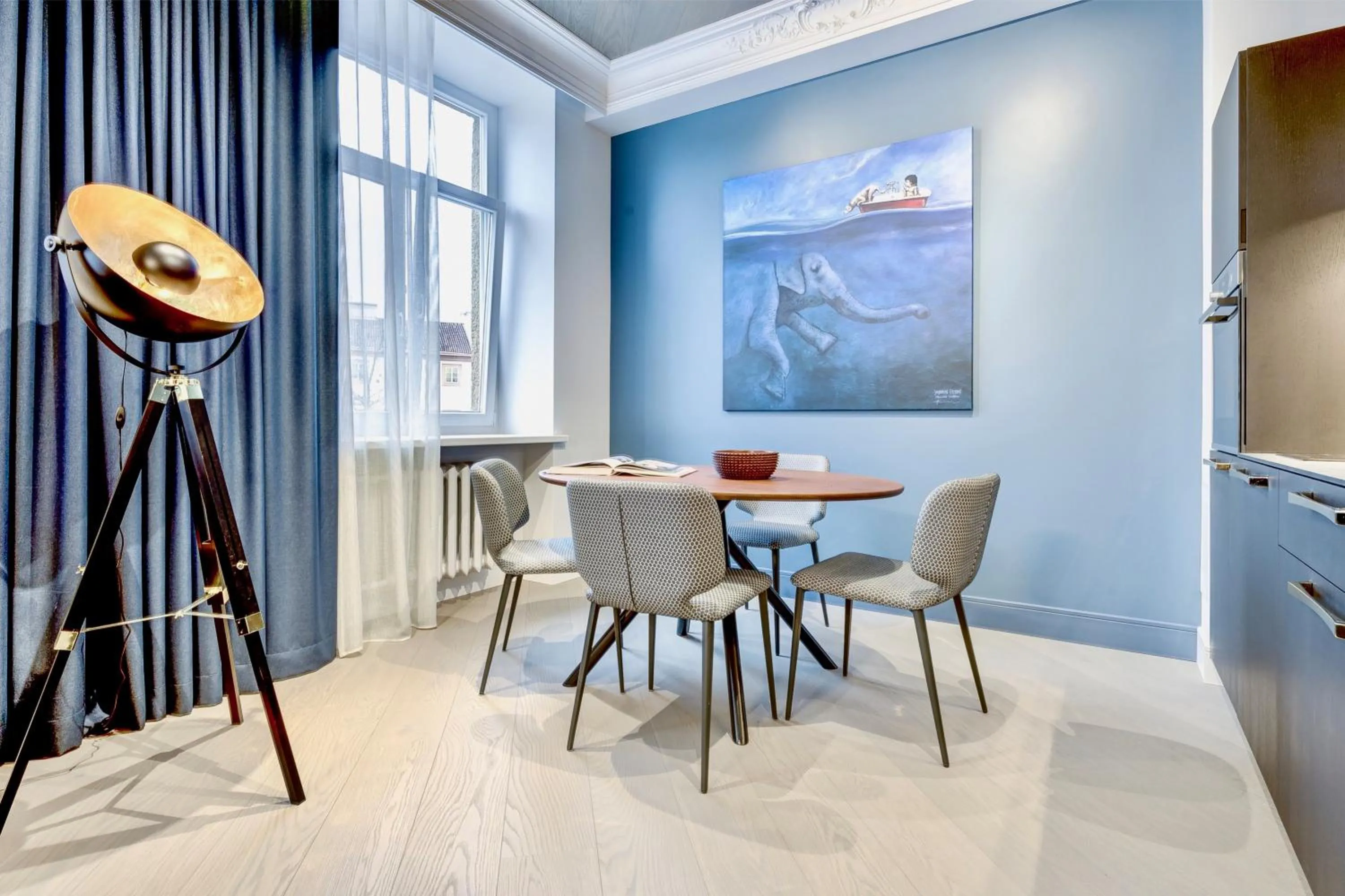 Seating area in Vilnius Apartments & Suites – Old Town