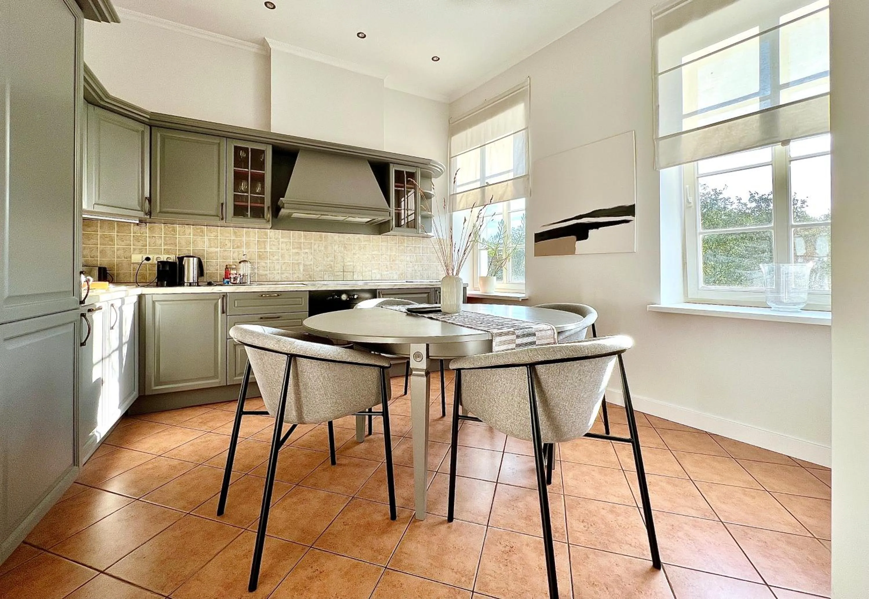 Kitchen or kitchenette in Vilnius Apartments & Suites – Old Town