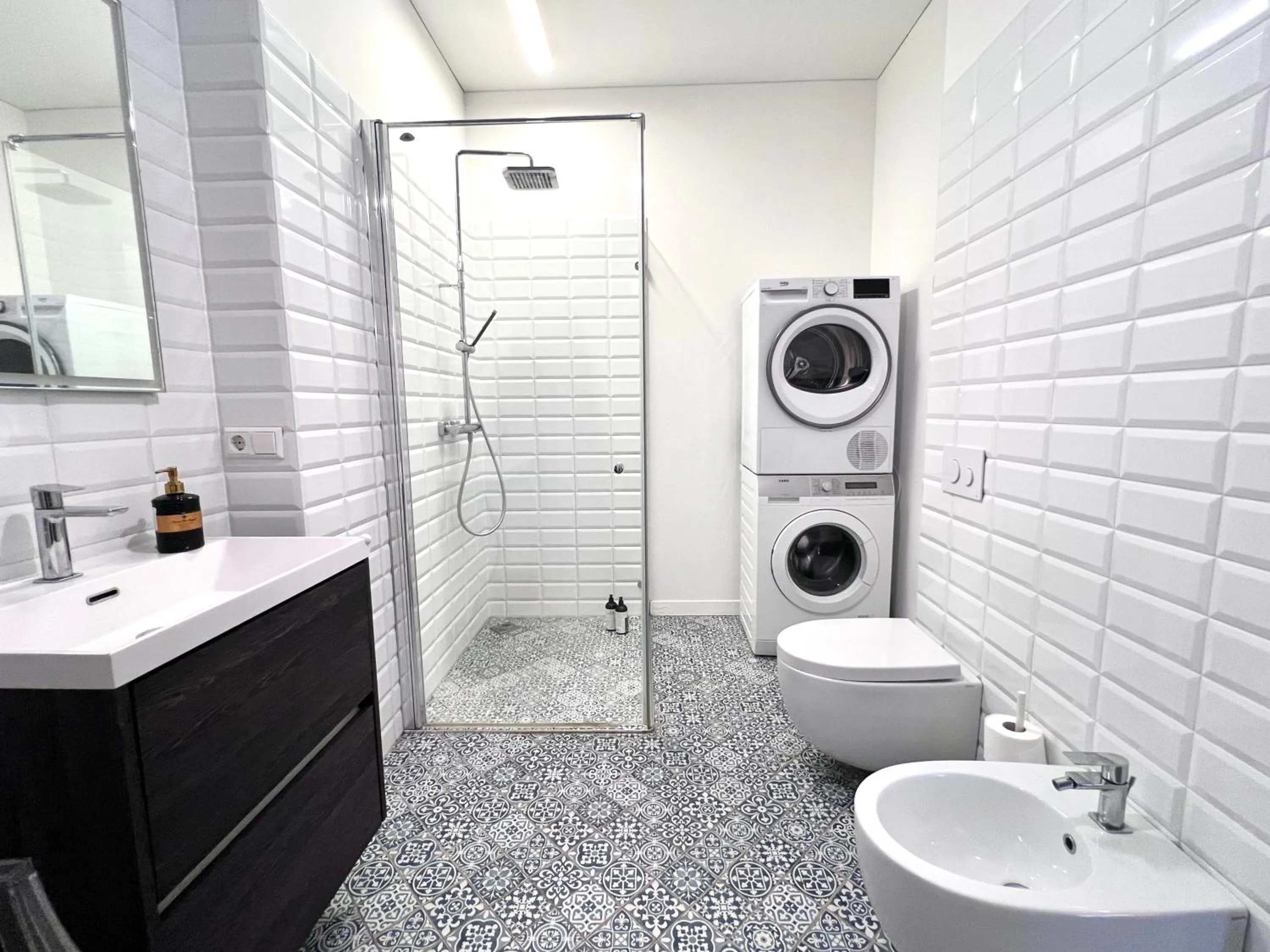 Shower in Vilnius Apartments & Suites – Old Town