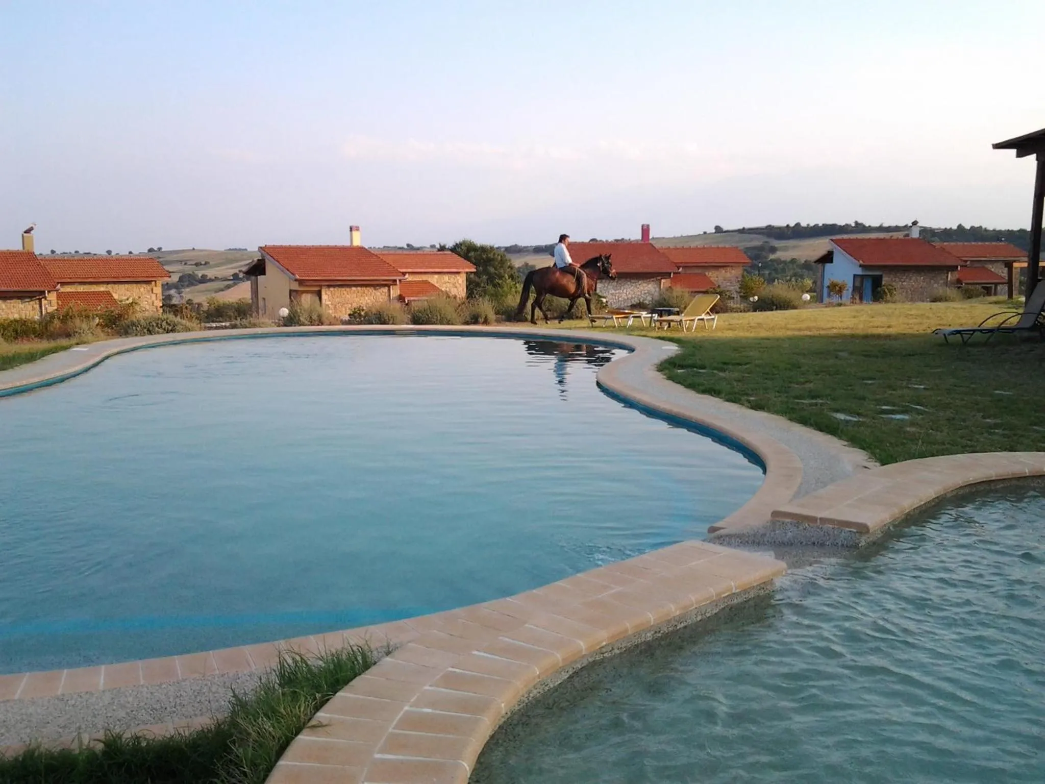Swimming pool in Koukos Inn
