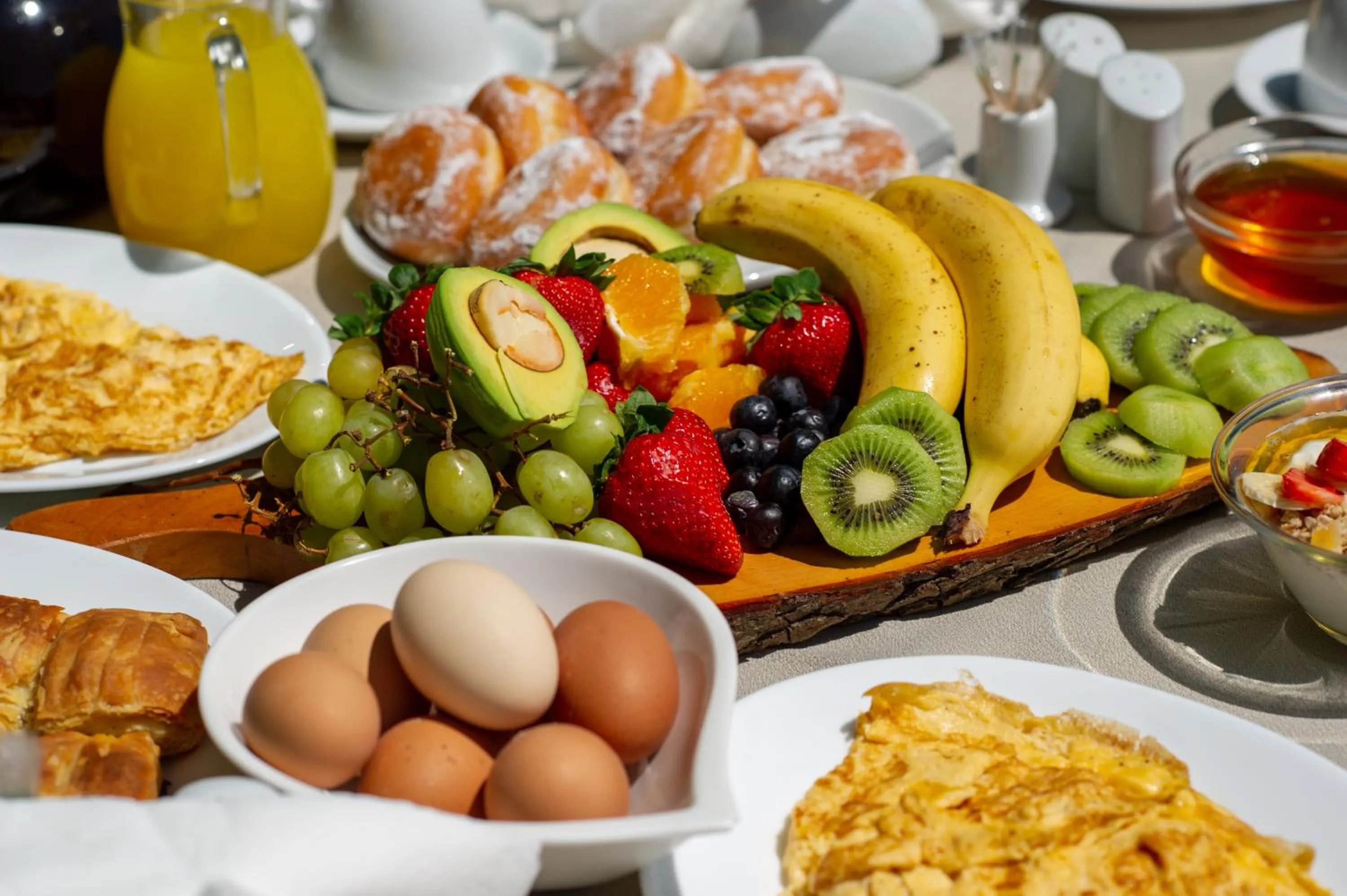 Breakfast in Koukos Inn