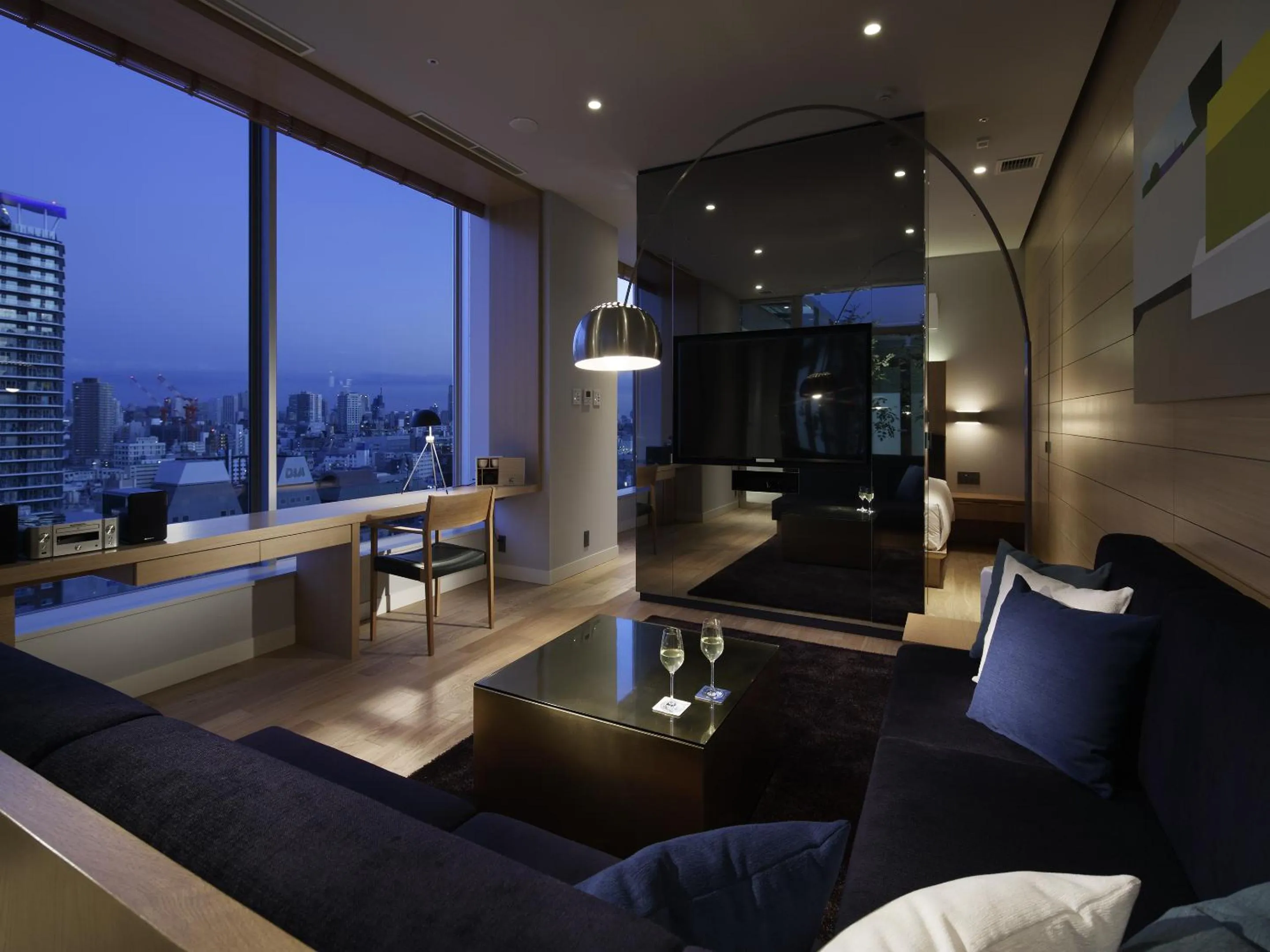 Photo of the whole room in Shinjuku Granbell Hotel