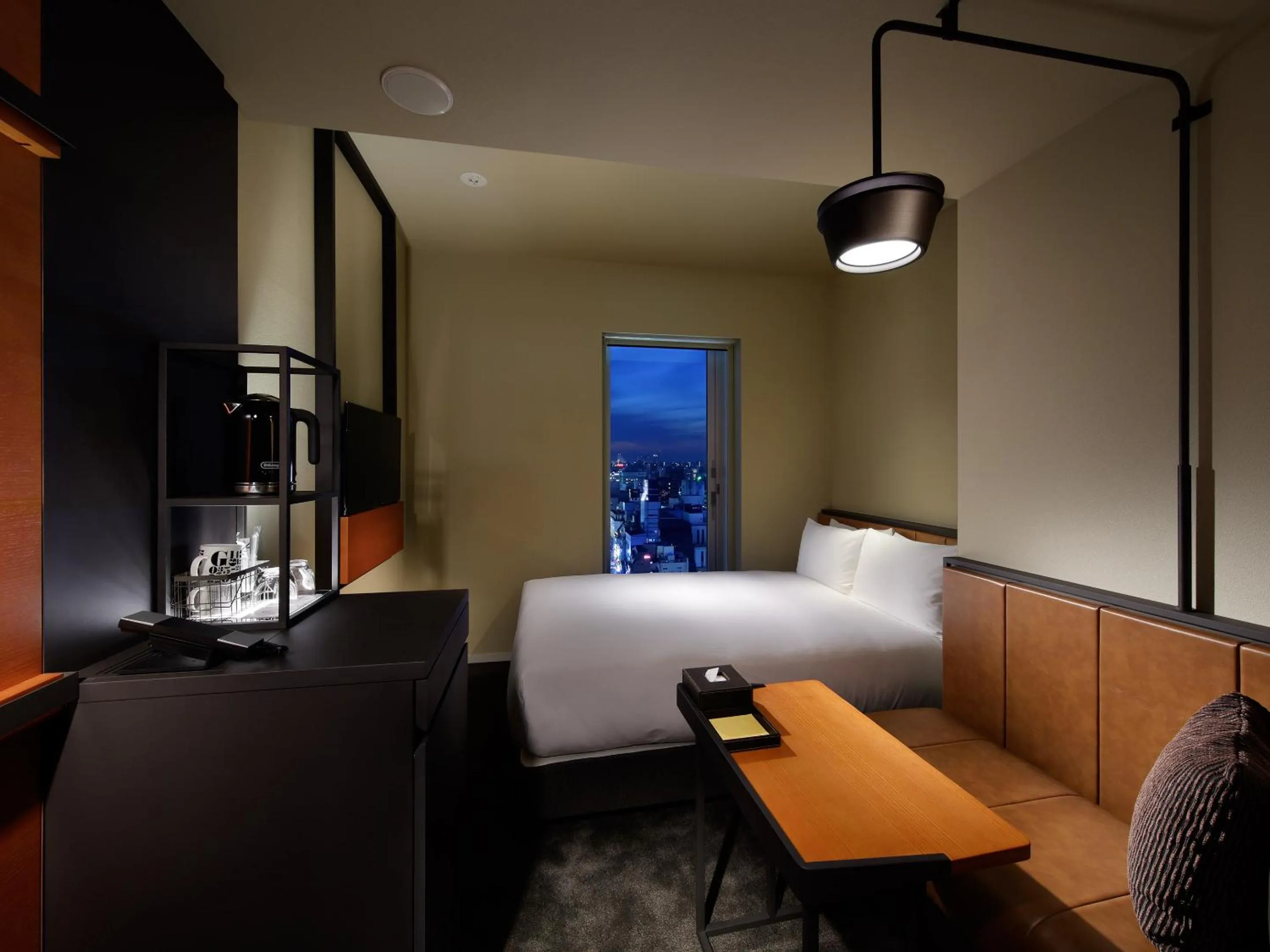 Bed in Shinjuku Granbell Hotel