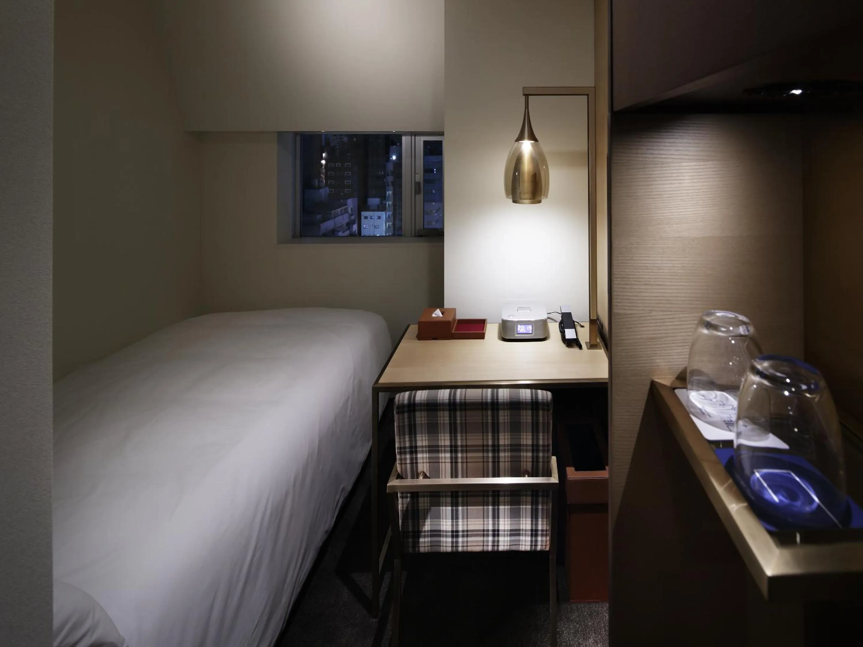 Photo of the whole room, Bed in Shinjuku Granbell Hotel