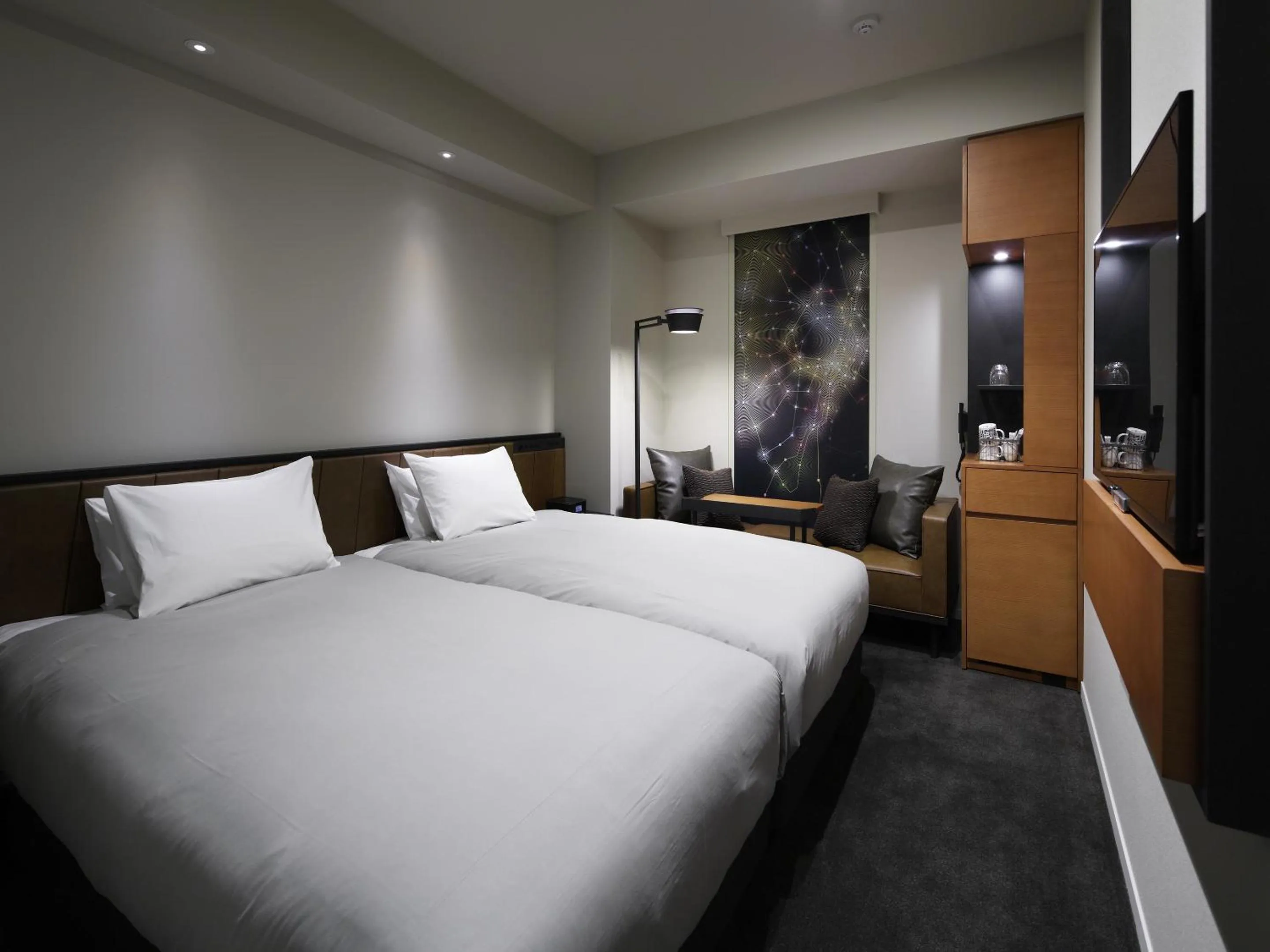 Photo of the whole room, Bed in Shinjuku Granbell Hotel