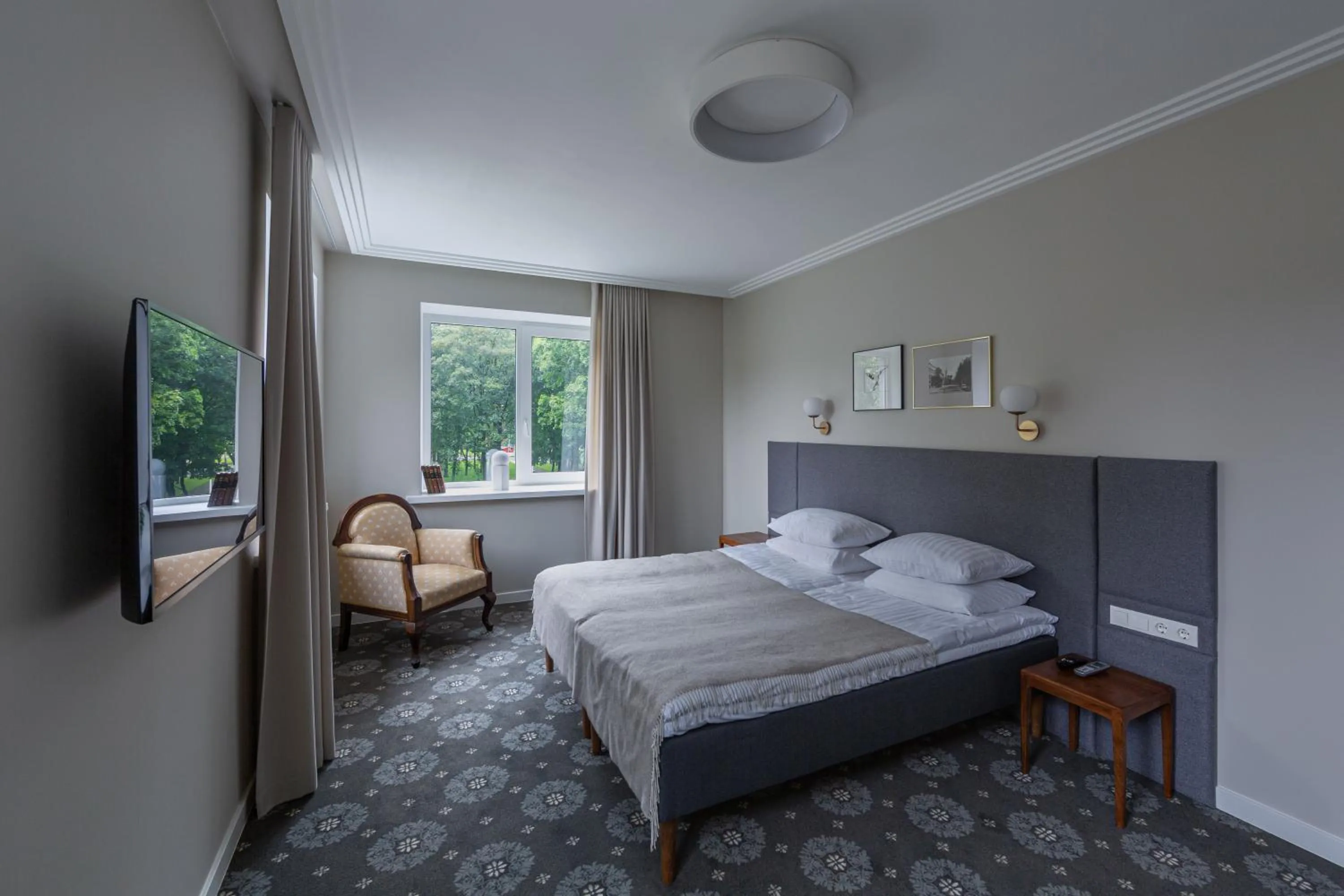 Bed in Park Hotel Šiauliai SPA & Conference