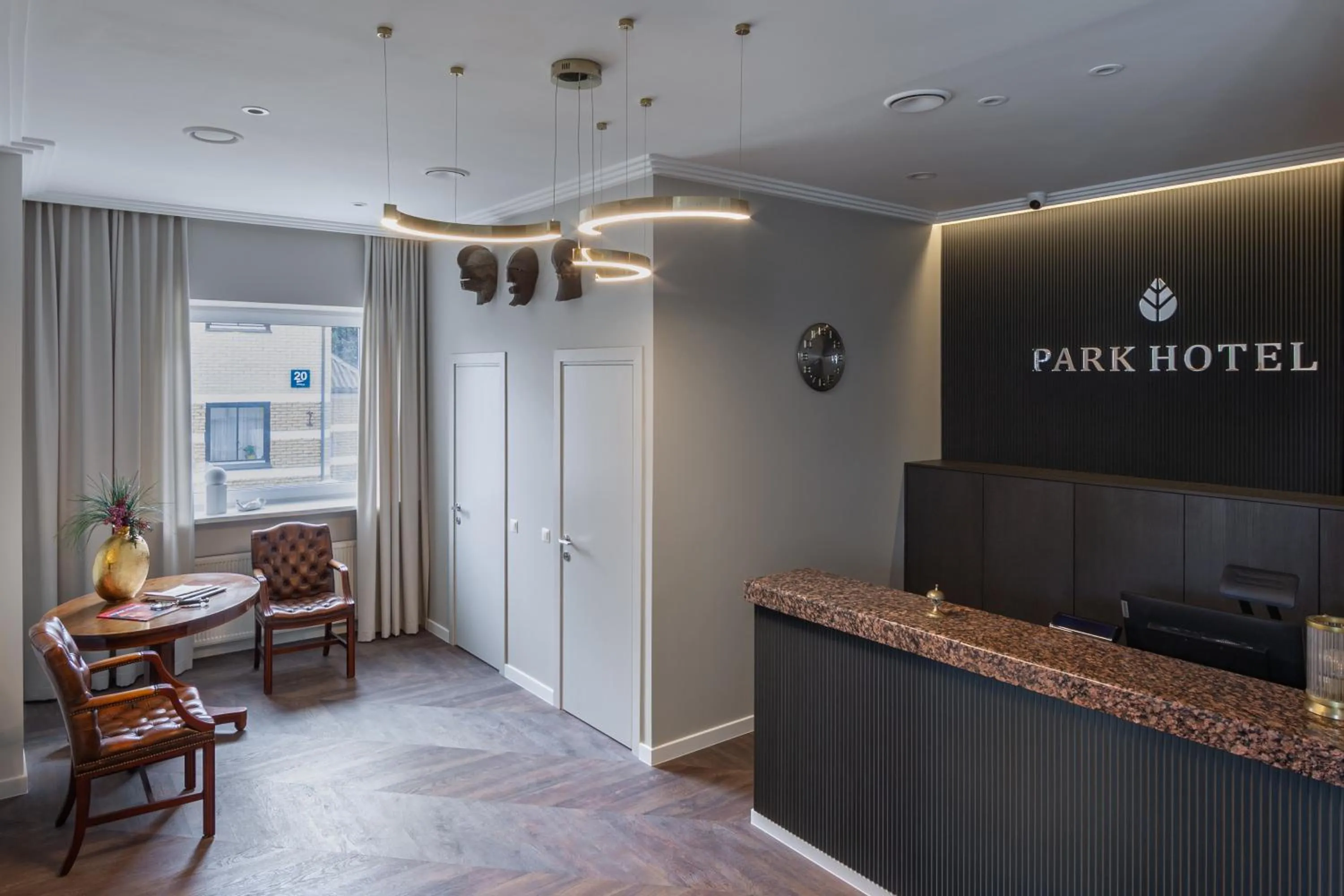 Lobby or reception in Park Hotel Šiauliai SPA & Conference