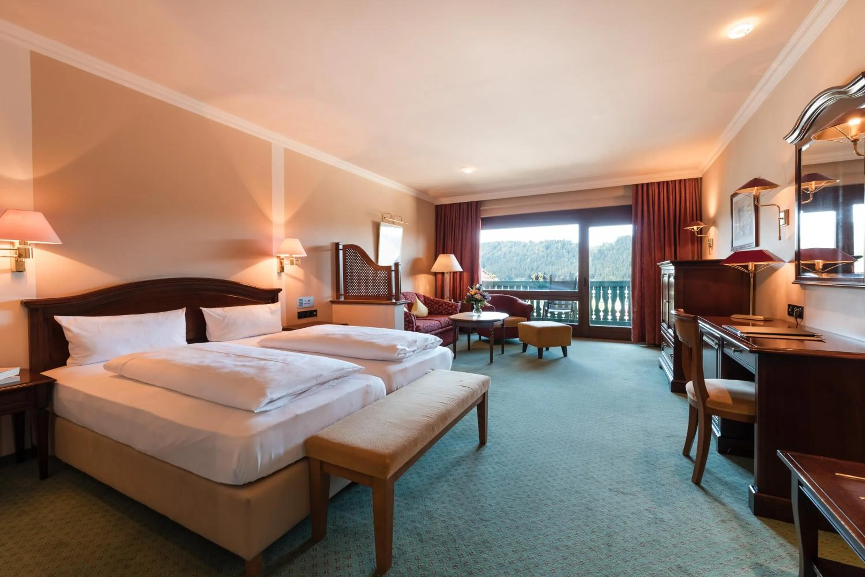 Bed in Posthotel Rattenberg