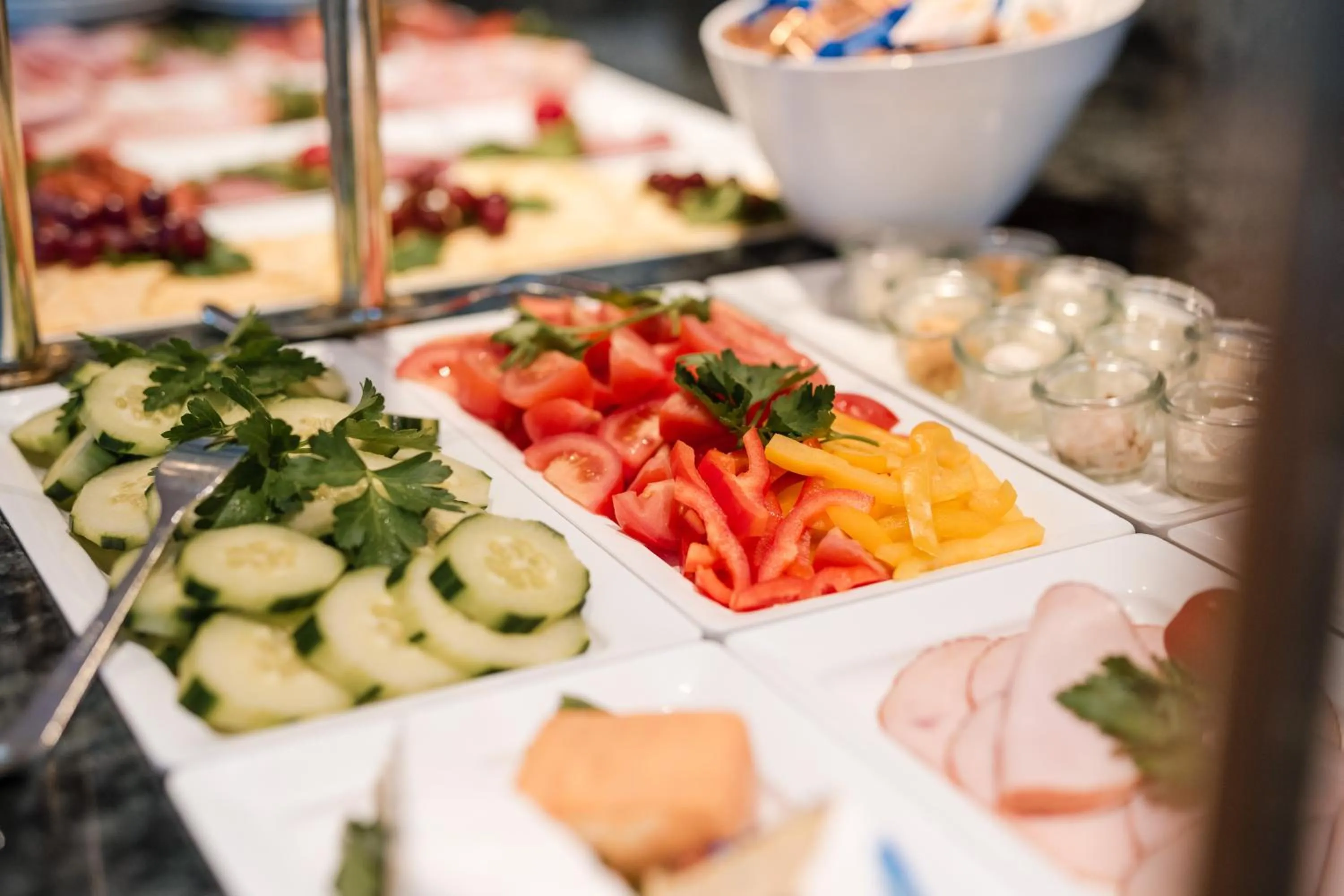 Buffet breakfast in Posthotel Rattenberg