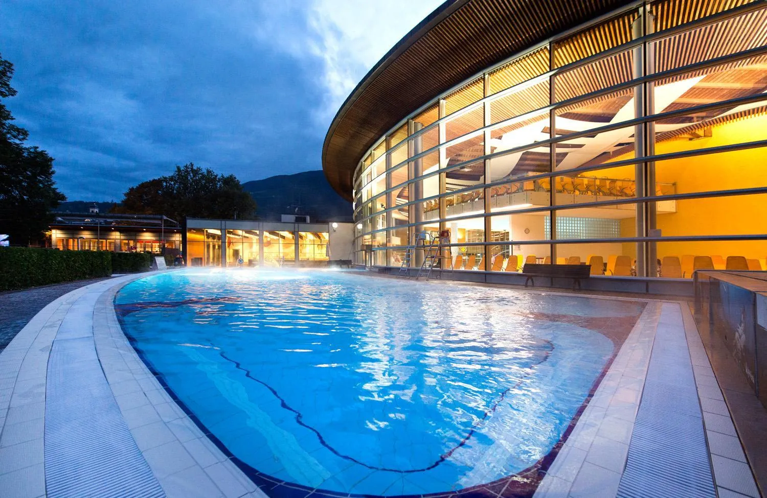 Swimming pool in Residence Isarcus