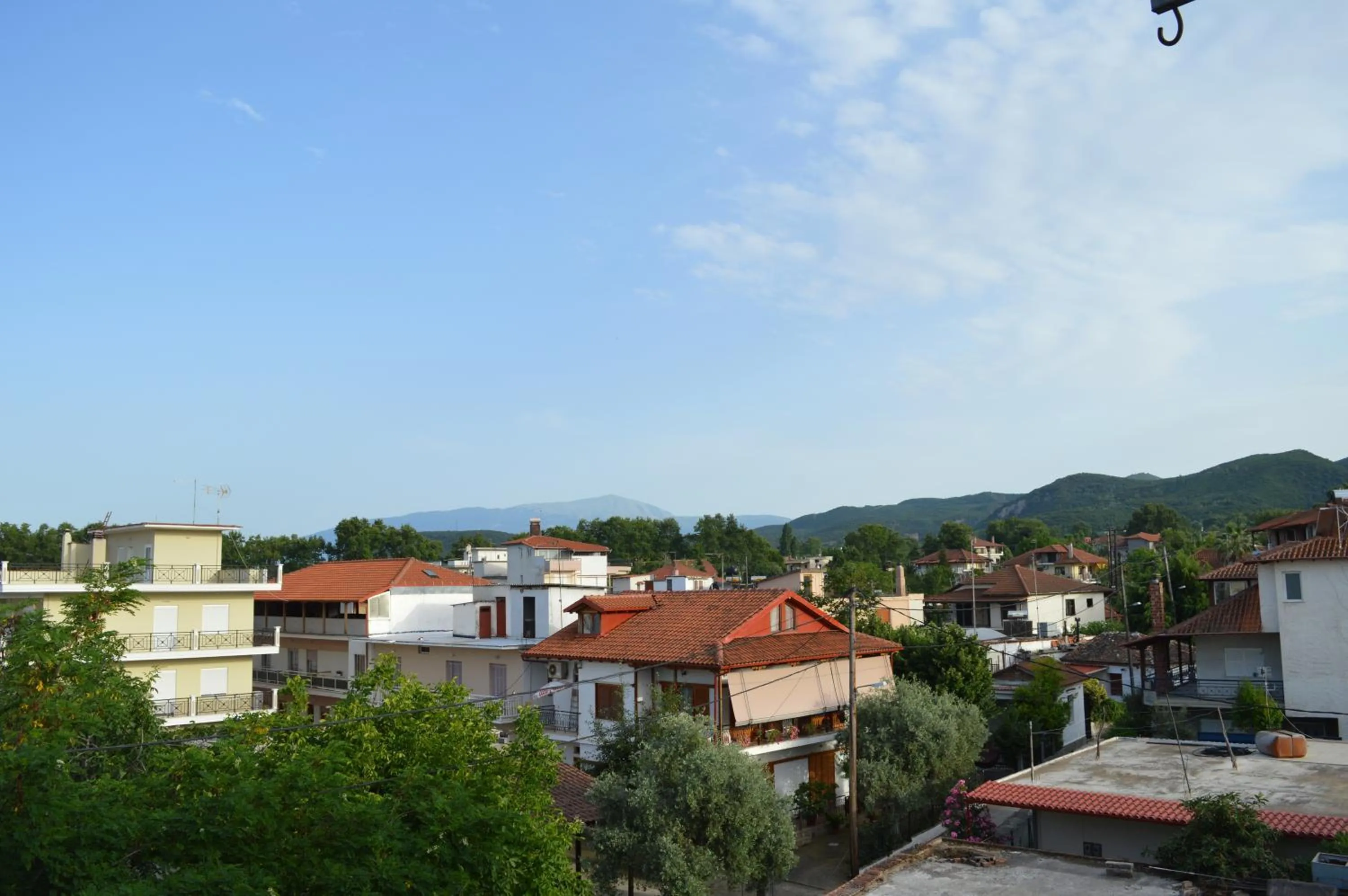 City view in Galanis Studios and Apartments