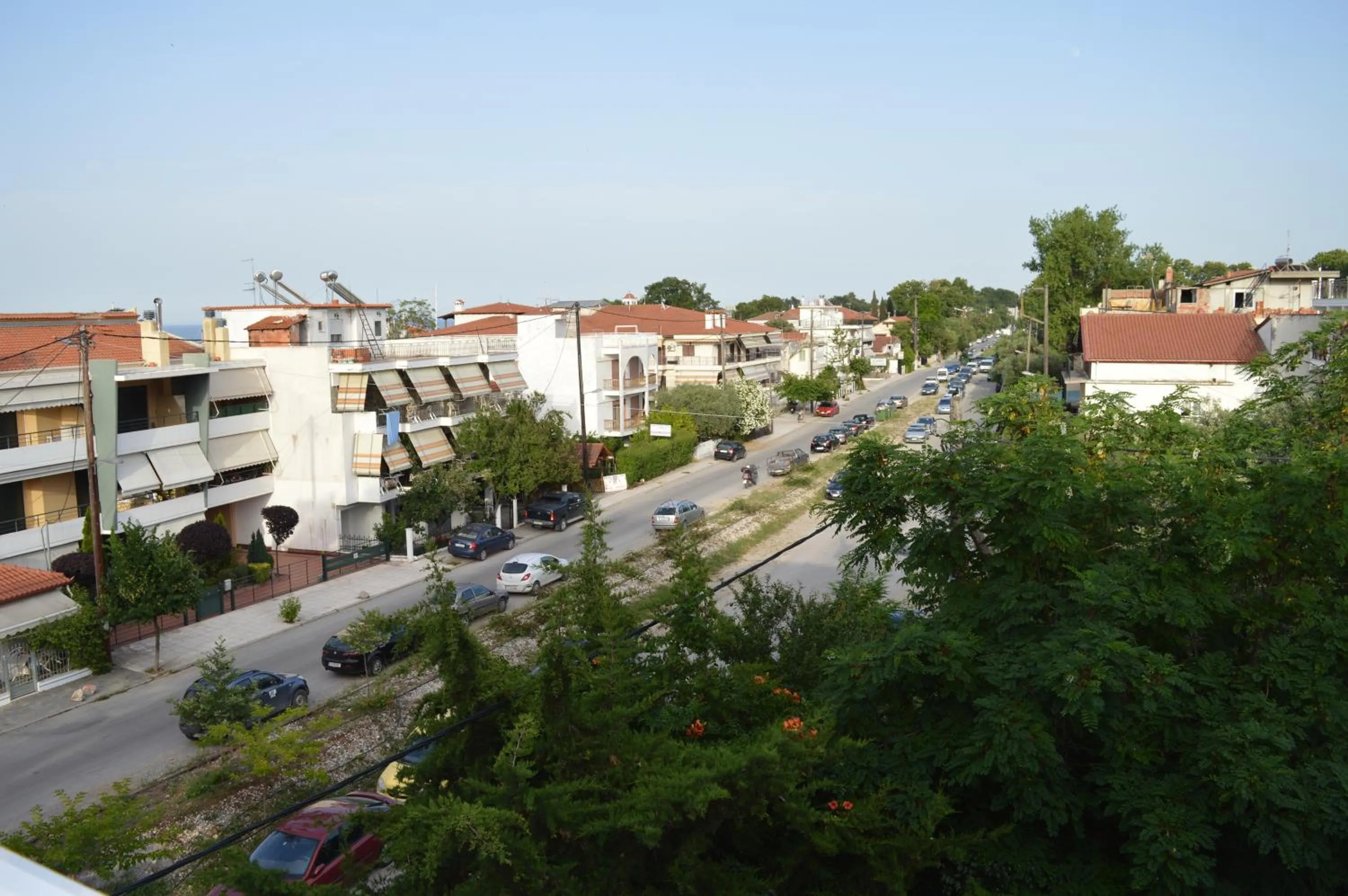 Street view in Galanis Studios and Apartments