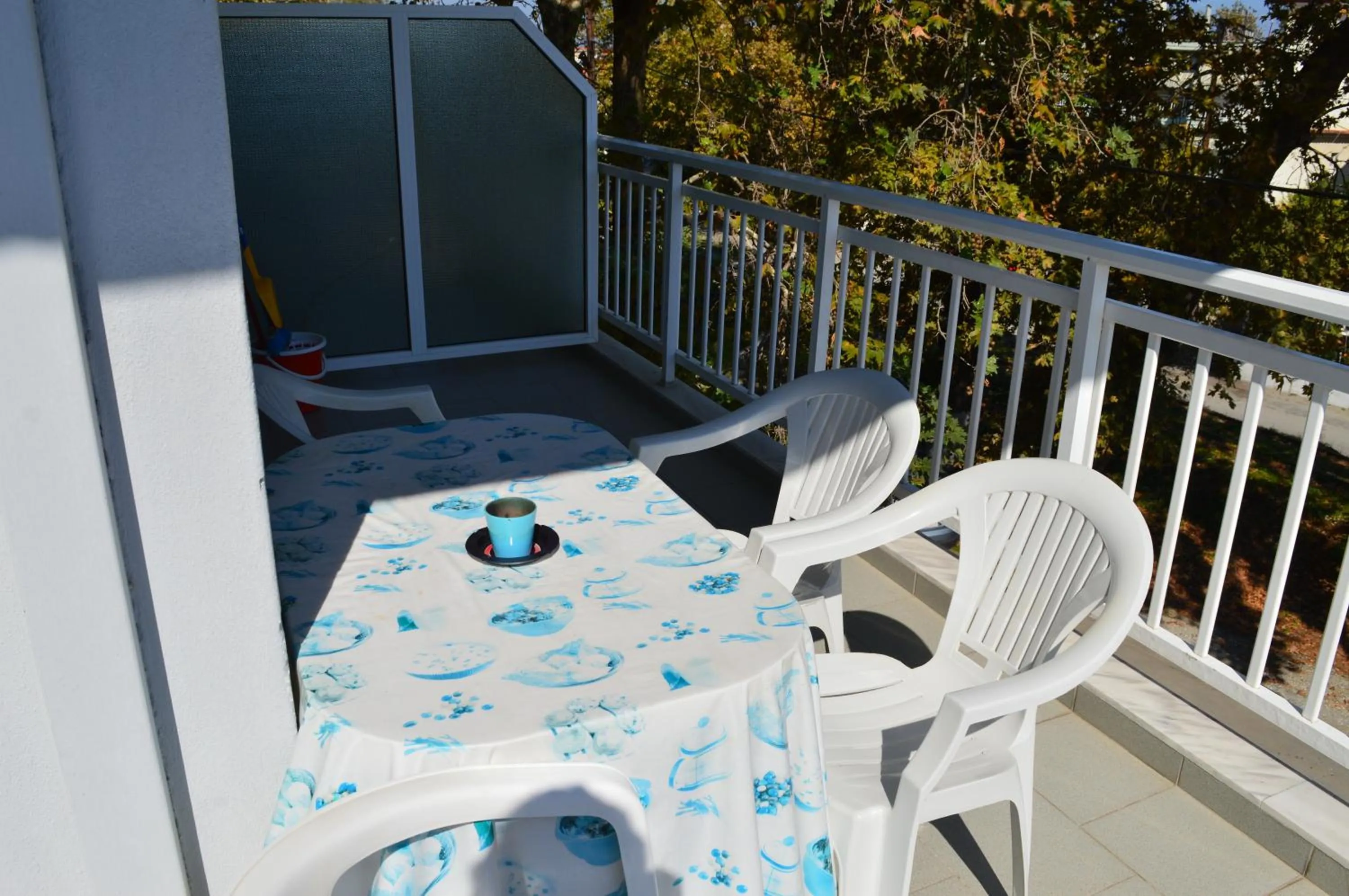 Balcony/Terrace in Galanis Studios and Apartments