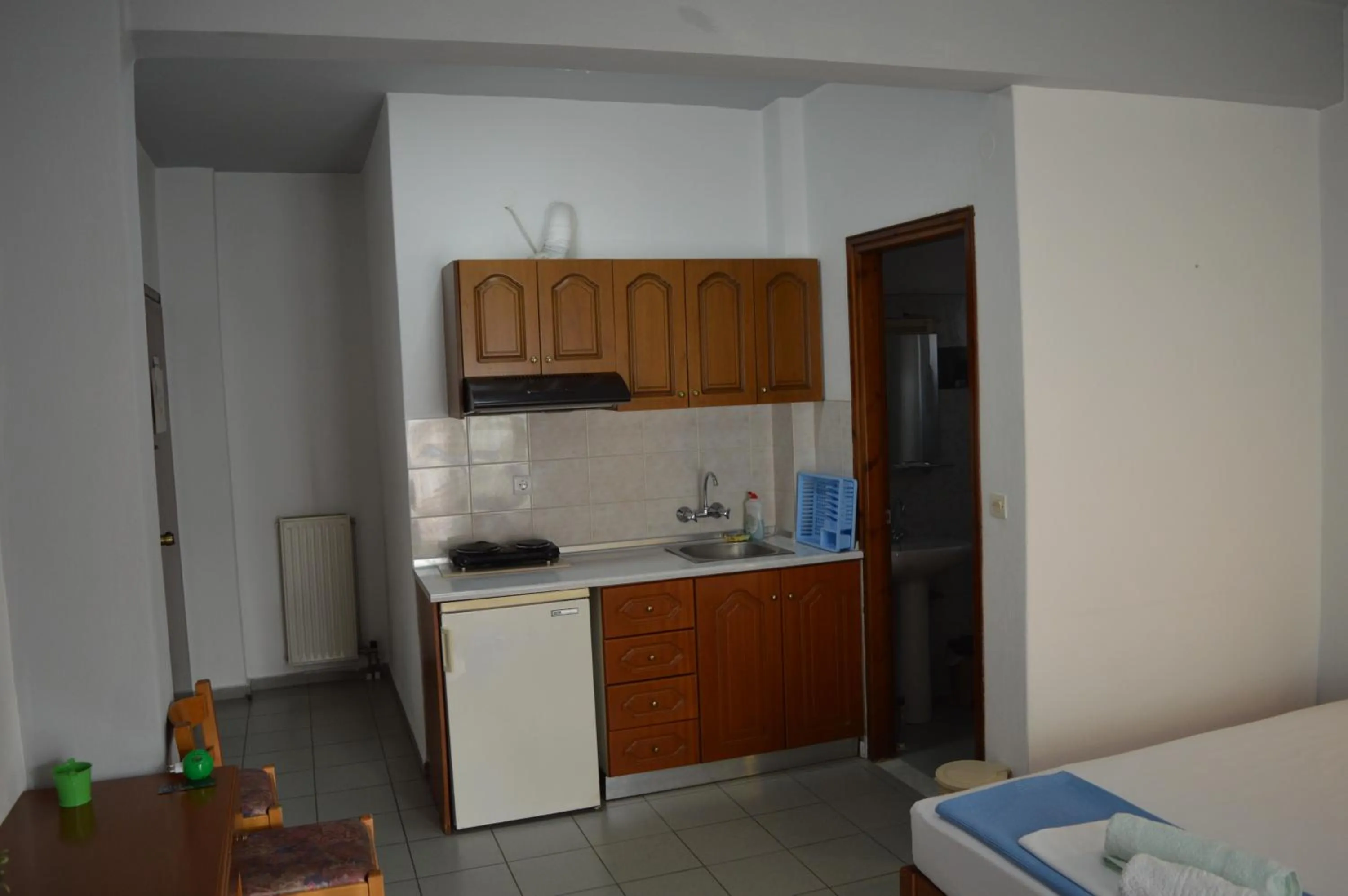 Kitchen or kitchenette in Galanis Studios and Apartments
