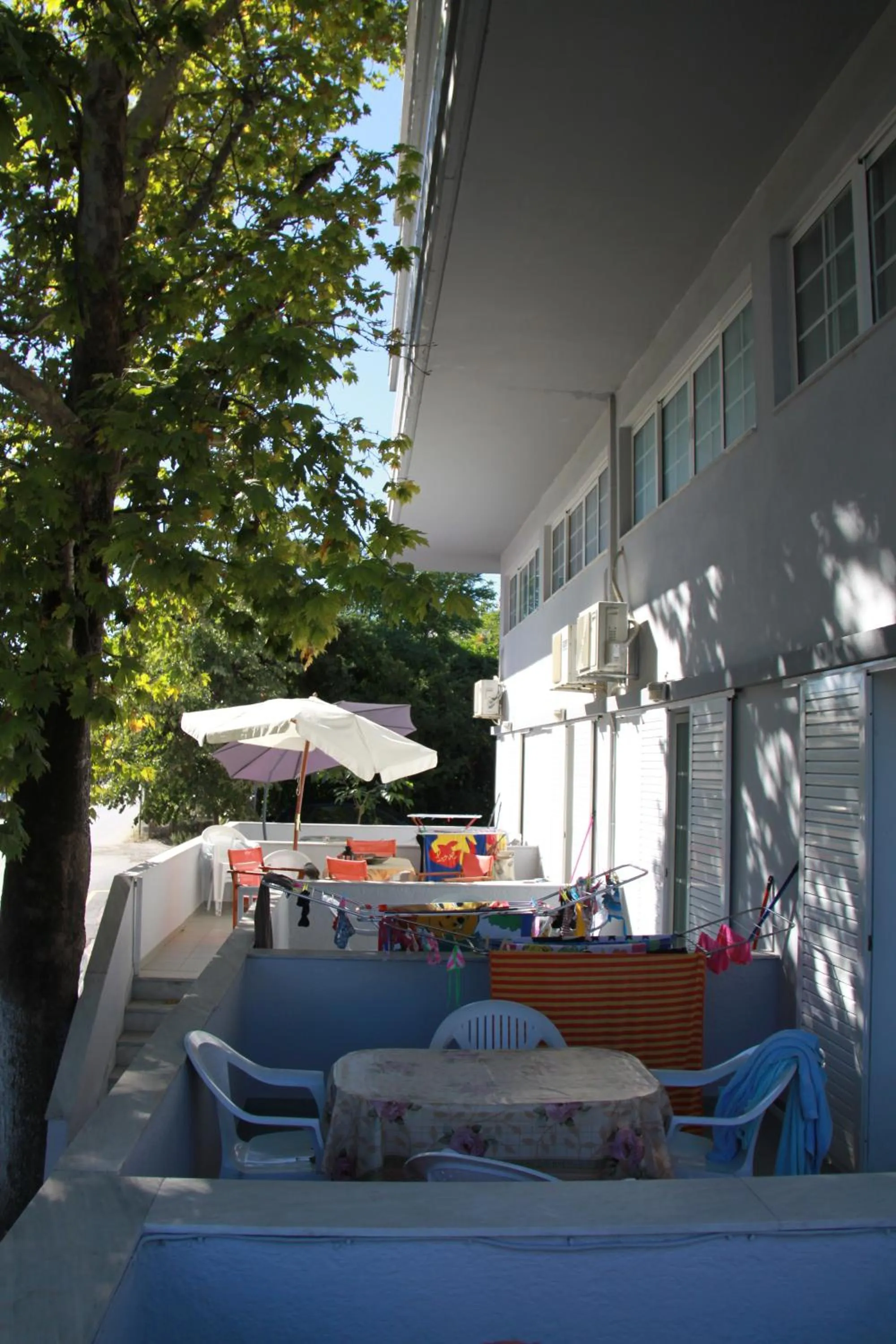 Patio in Galanis Studios and Apartments