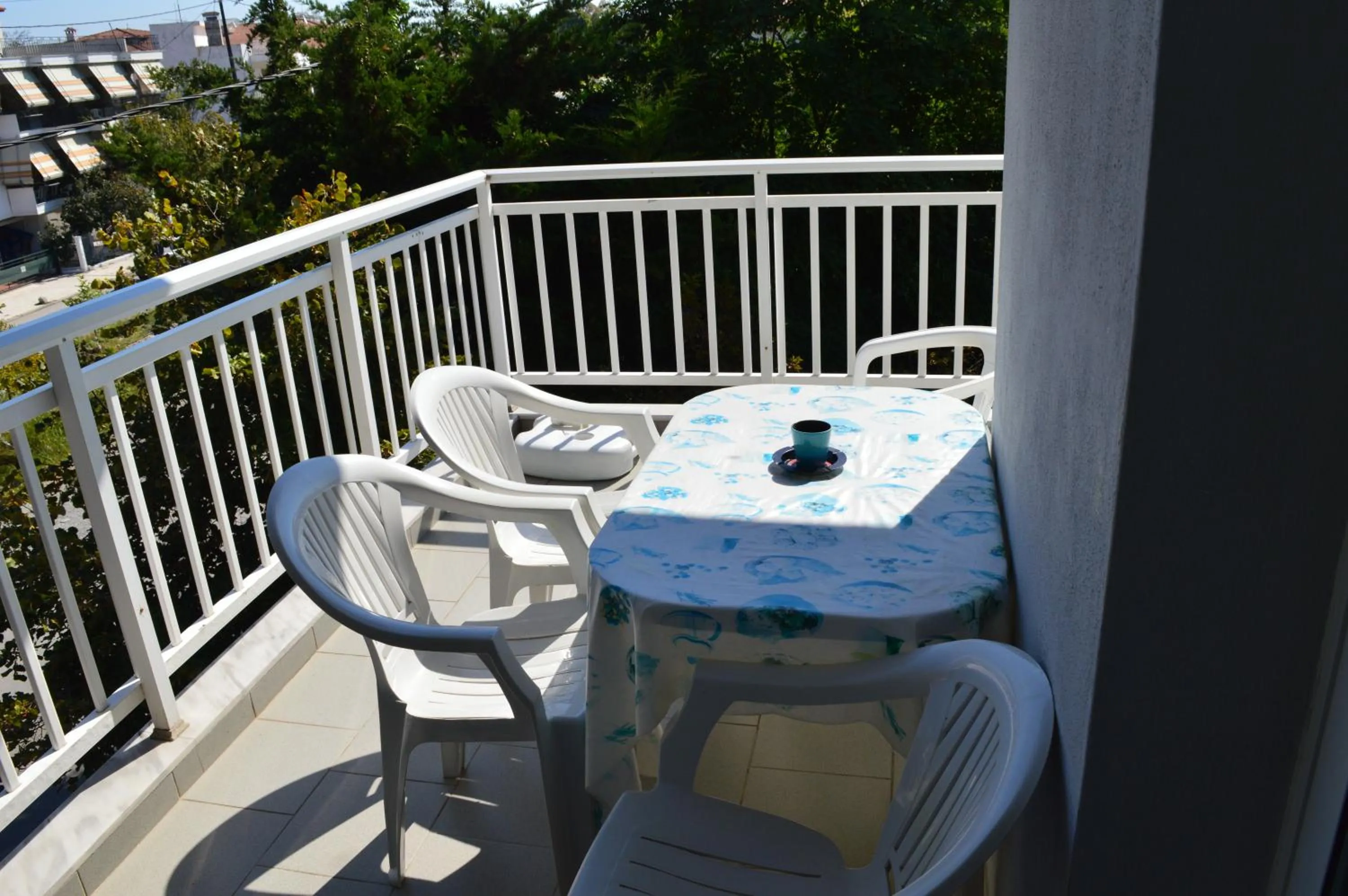 Balcony/Terrace in Galanis Studios and Apartments