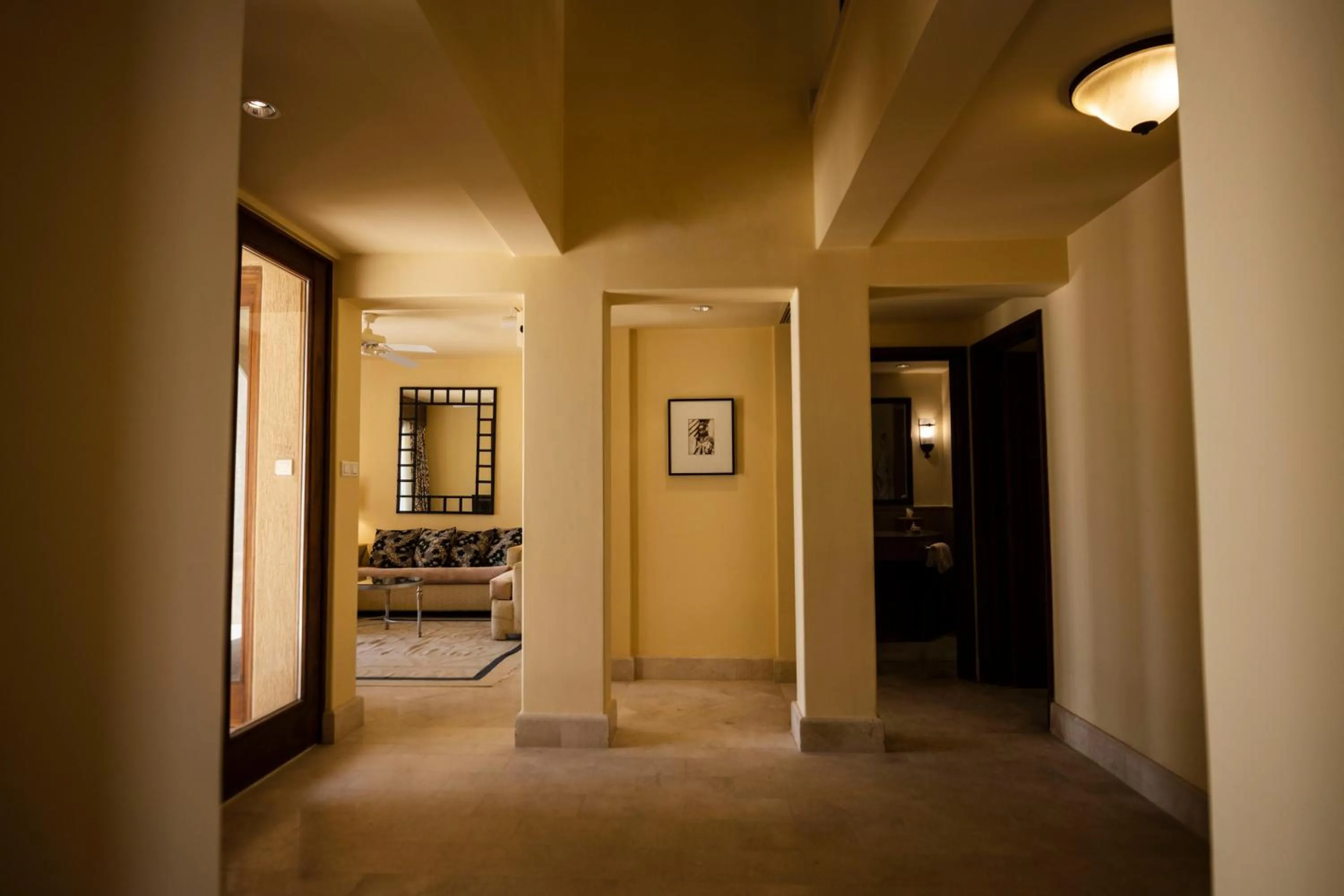 Living room, Bed in Four Seasons Resort Sharm El Sheikh Private Residential Villa & Chalet - Egypt