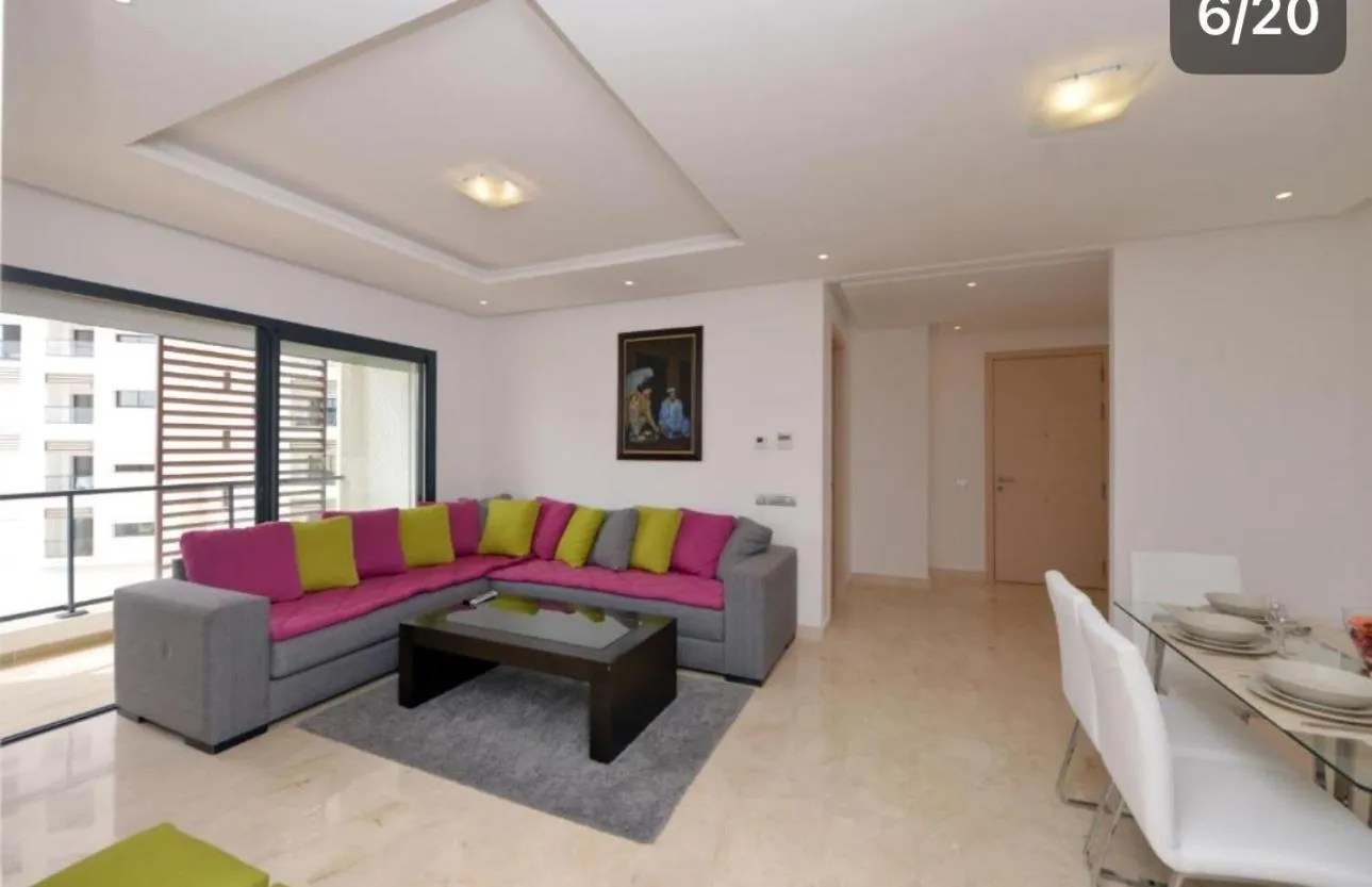 Seating area in Prestigia Rabat Hay Riad Premium Apartments