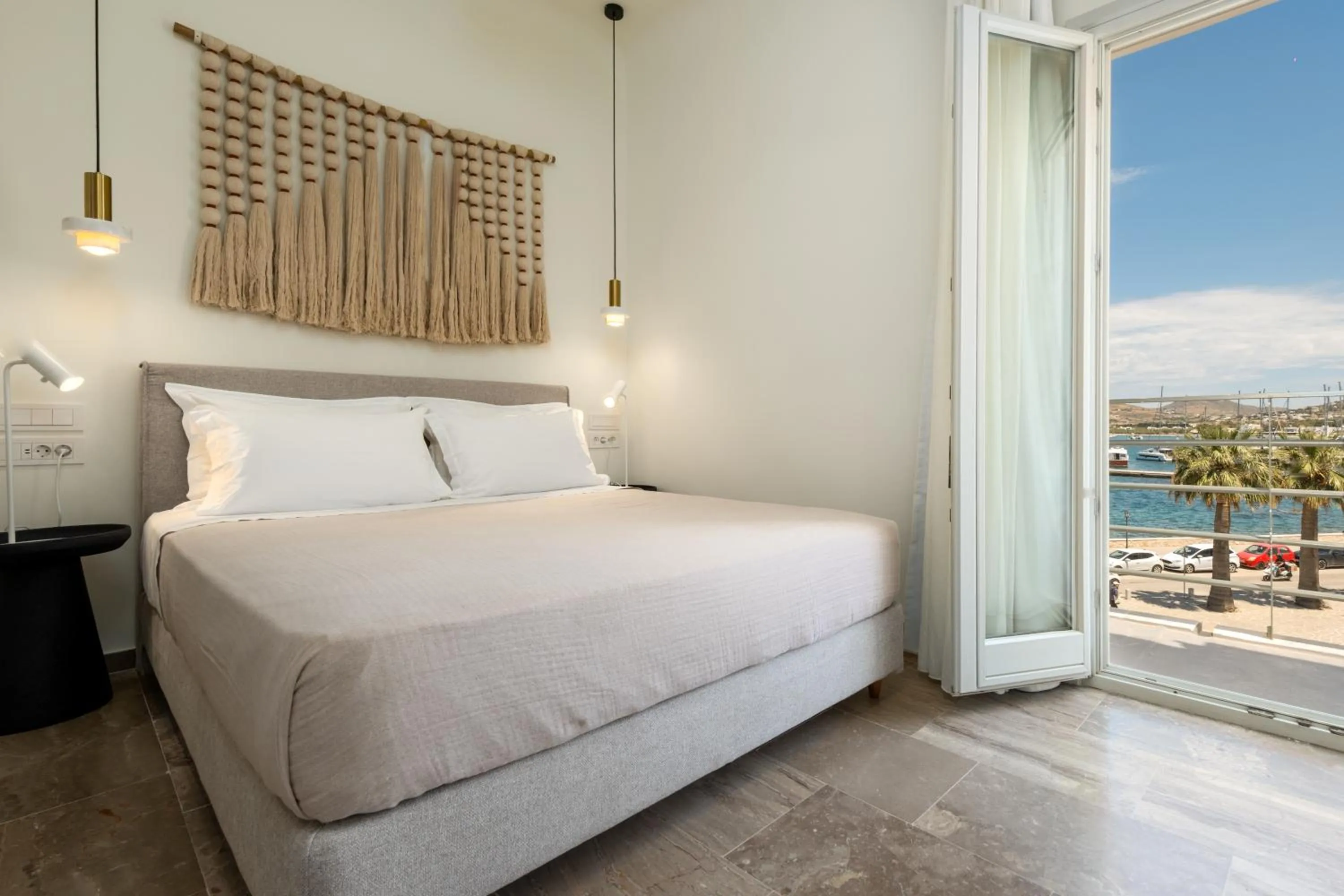 Sea view, Bed in Hotel Oasis